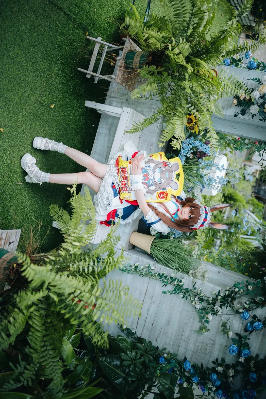 明日方舟, 阿米娅cos, cosplay摄影, 二次元人像, 田园风Cosplay - 第11张