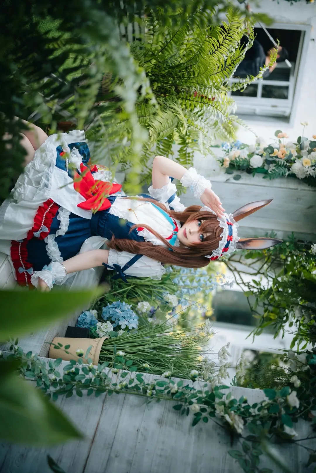 明日方舟, 阿米娅cos, cosplay摄影, 二次元人像, 田园风Cosplay - 第13张