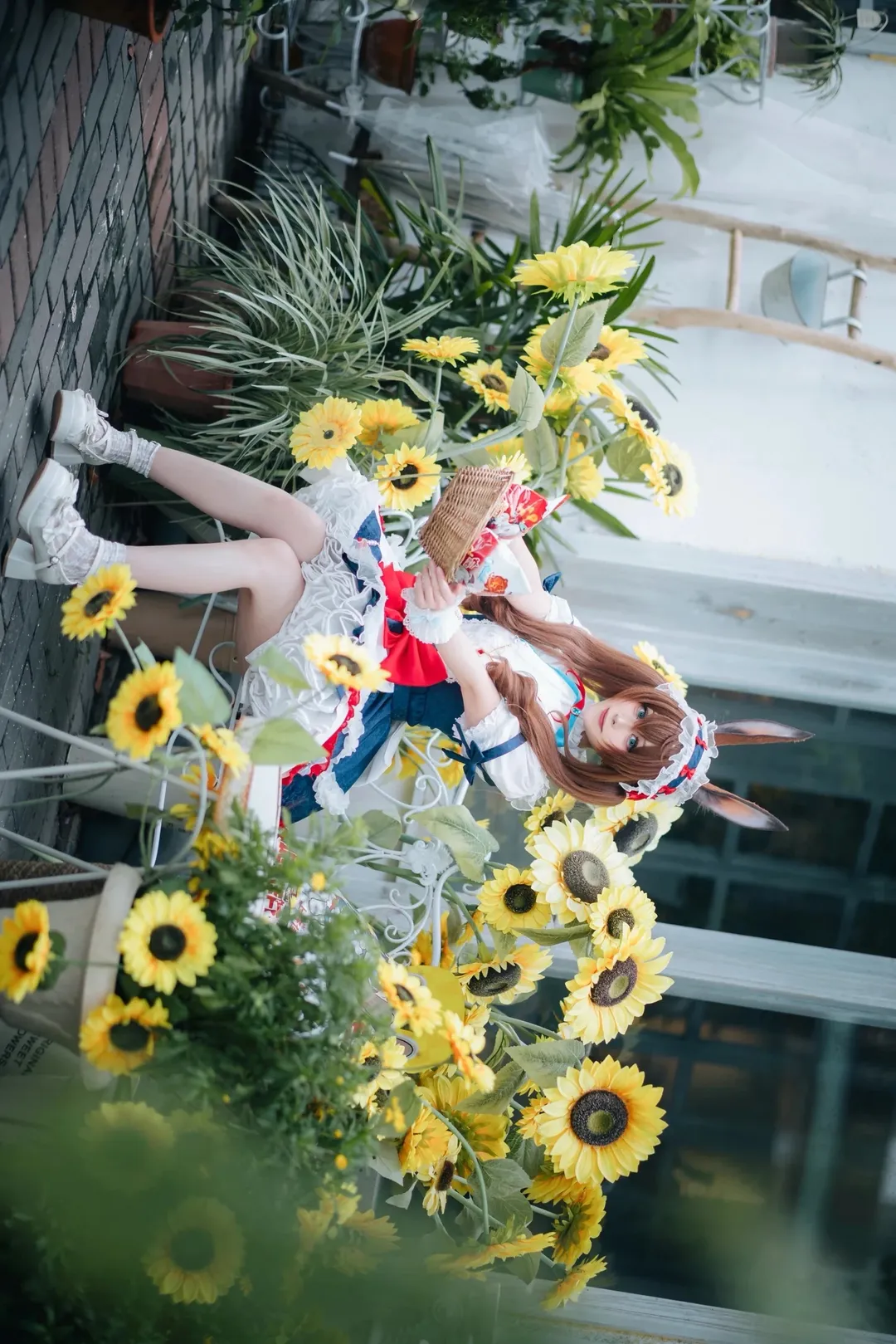 明日方舟, 阿米娅cos, cosplay摄影, 二次元人像, 田园风Cosplay - 第14张