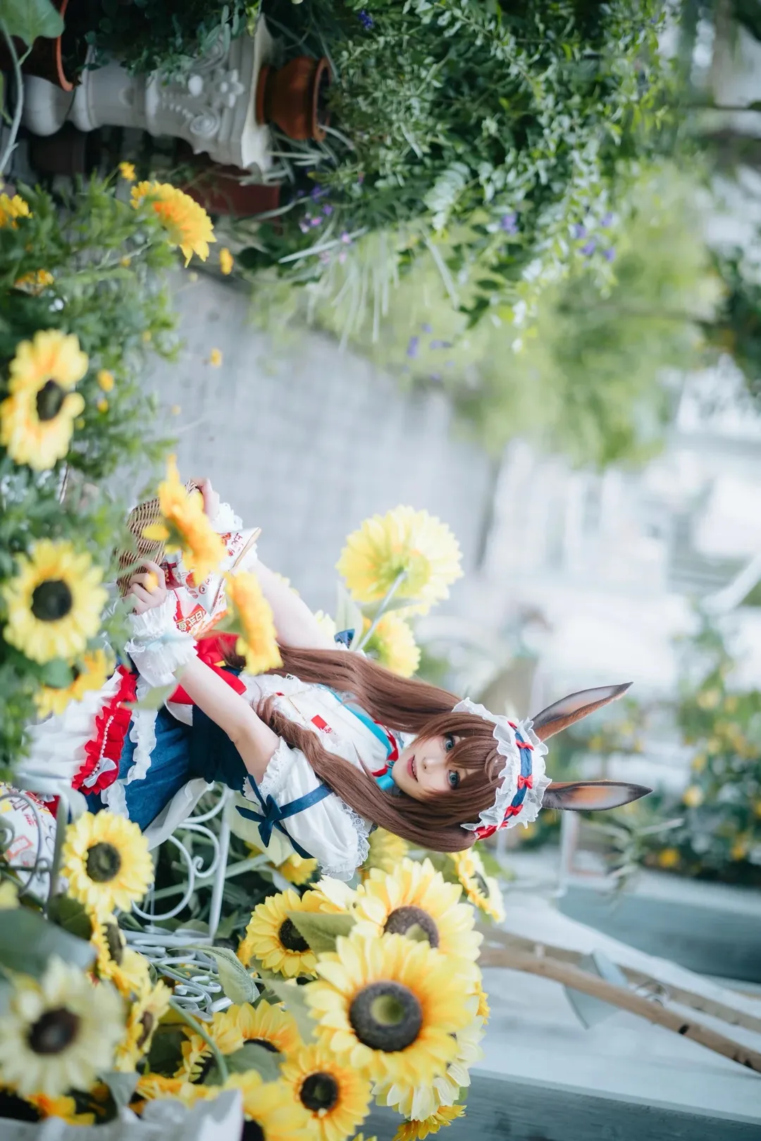 明日方舟, 阿米娅cos, cosplay摄影, 二次元人像, 田园风Cosplay - 第15张