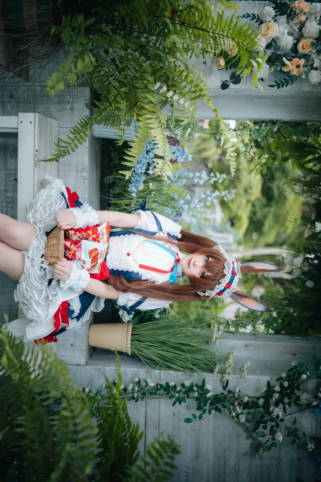 明日方舟, 阿米娅cos, cosplay摄影, 二次元人像, 田园风Cosplay