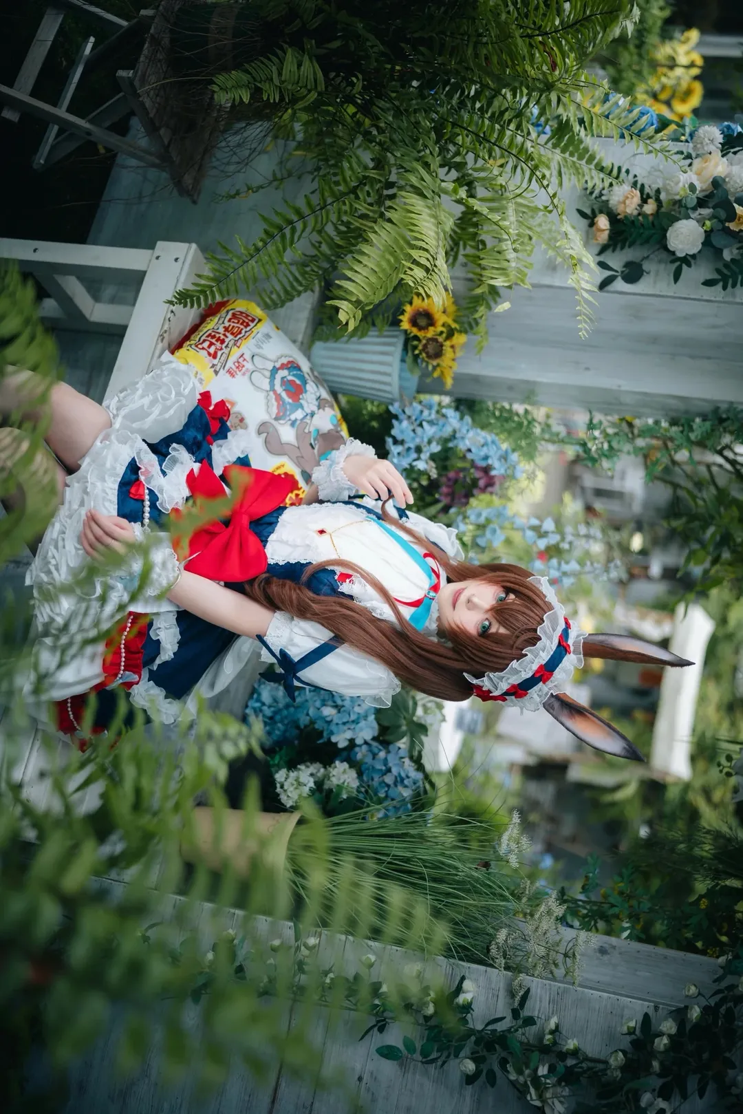 明日方舟, 阿米娅cos, cosplay摄影, 二次元人像, 田园风Cosplay - 第5张