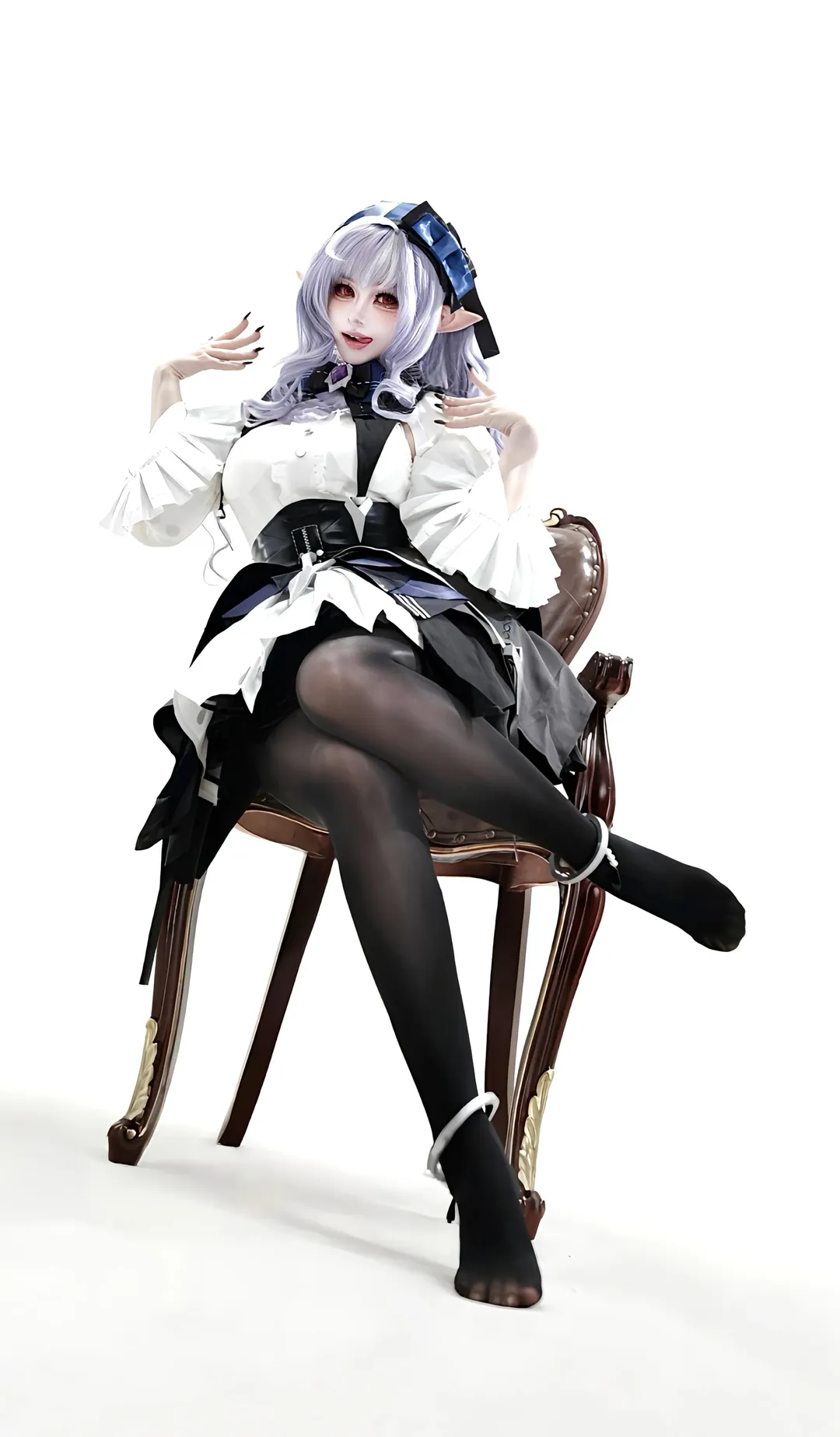 绝区零, 白棚拍摄, 薇薇安cos, Cosplay摄影, 二次元穿搭 - 第6张