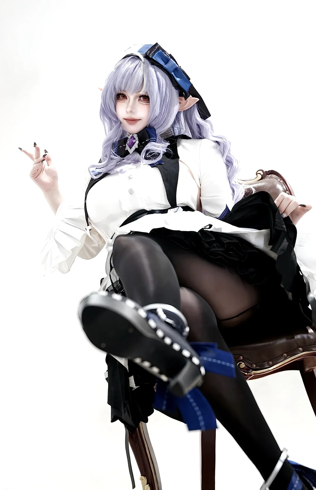 绝区零, 白棚拍摄, 薇薇安cos, Cosplay摄影, 二次元穿搭 - 第8张