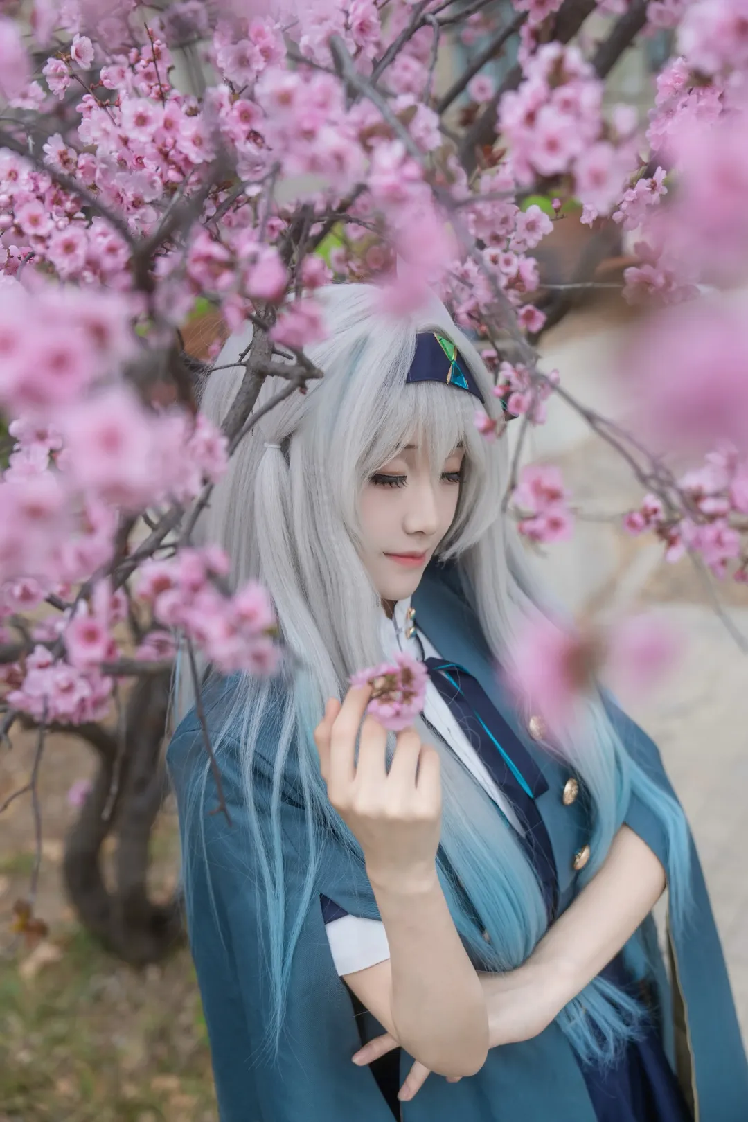コスプレ, 崩壊：スターレイル, ホタル コスプレ, ロケーション撮影, 花期 - 3枚目