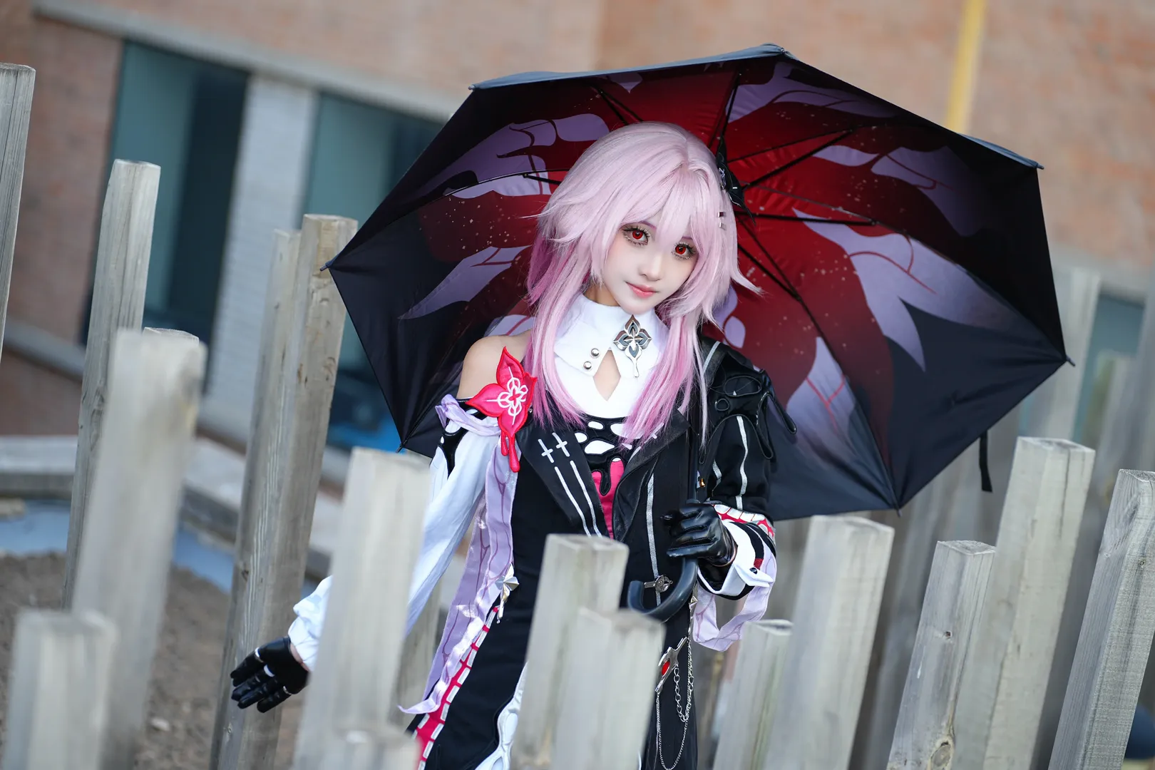 崩坏星穹铁道, 长夜月cos, cosplay摄影, 户外人像, 二次元造型