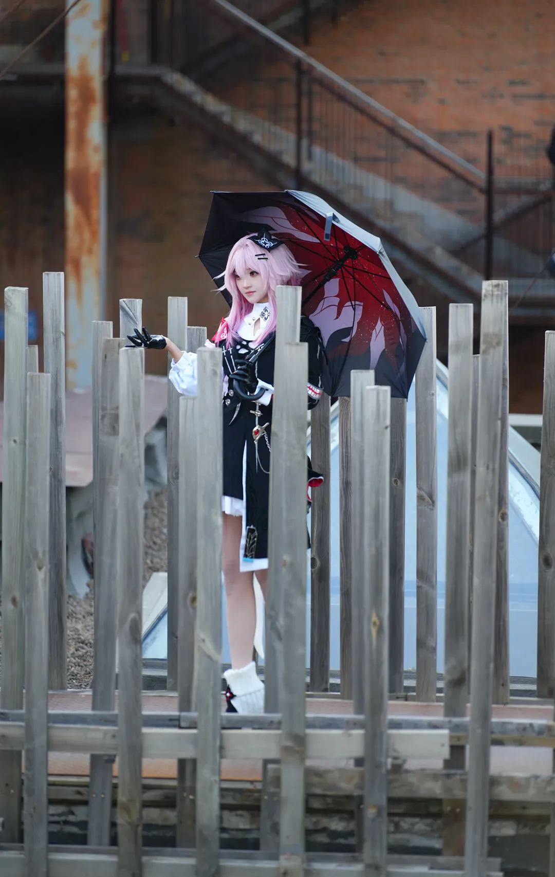角色扮演, 崩坏星穹铁道, 长夜月cos, cosplay摄影, 工业风外景 - 第2张