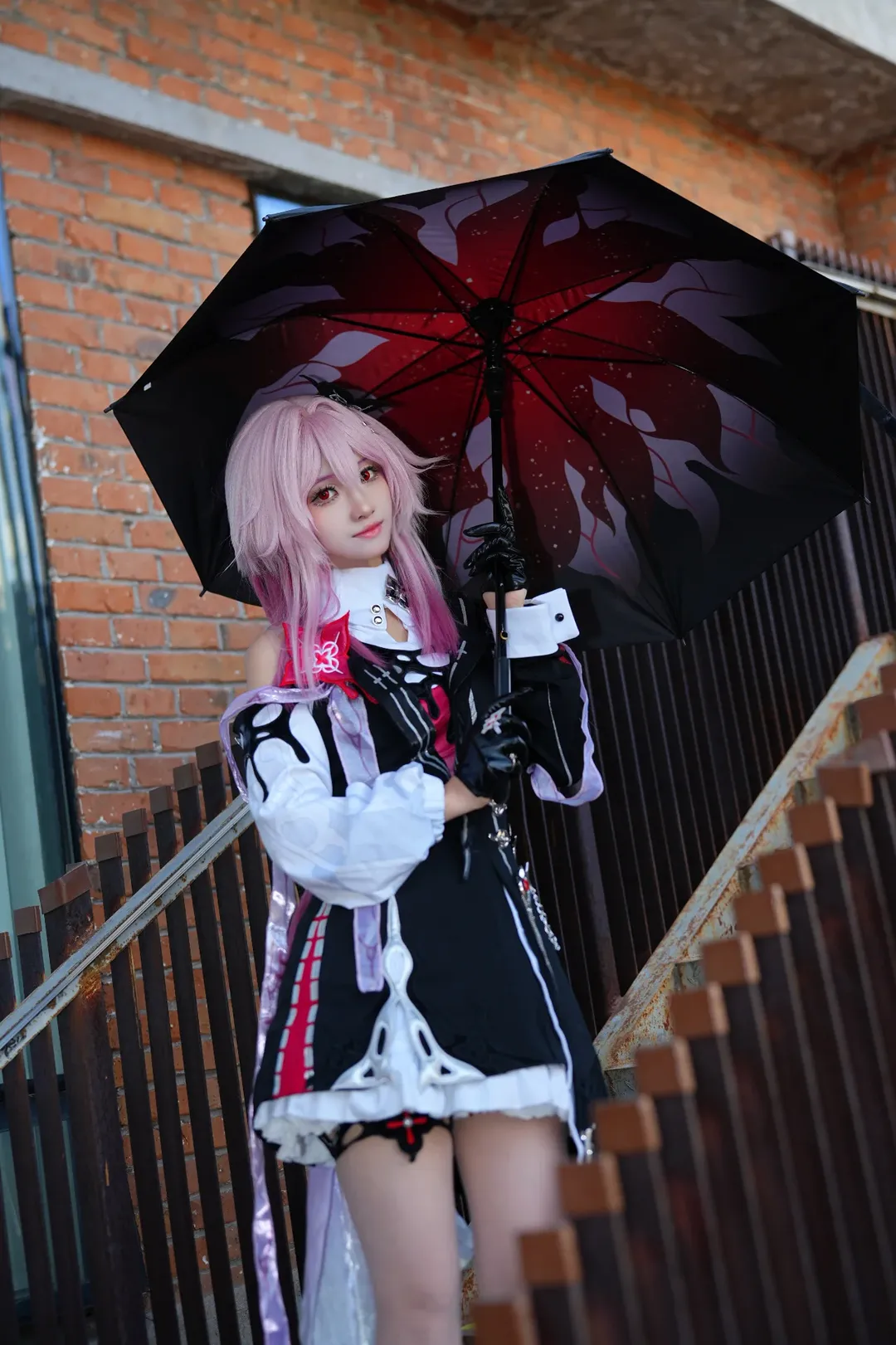 角色扮演, 崩坏星穹铁道, 长夜月cos, cosplay摄影, 工业风外景