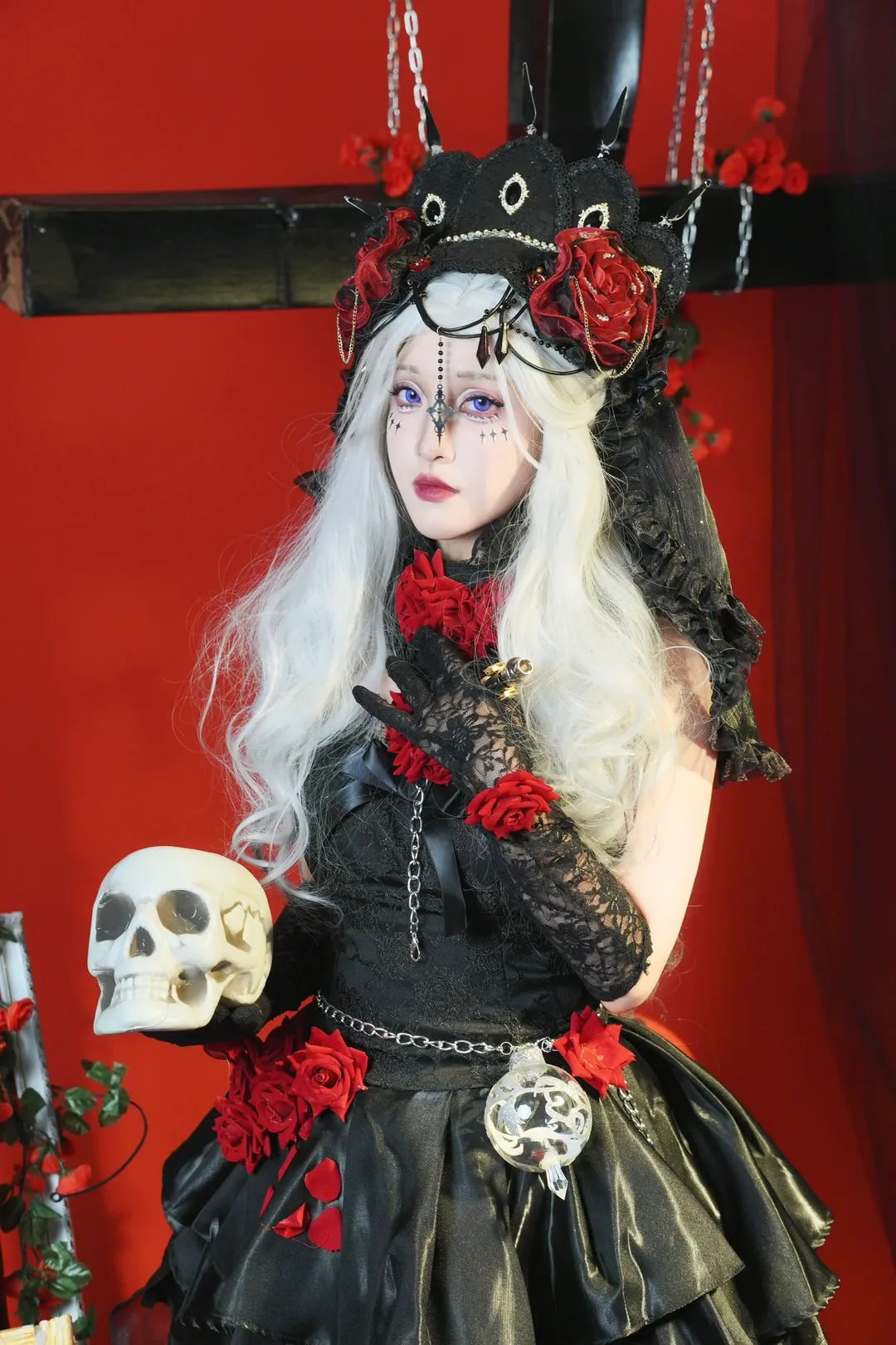 第五人格, cosplay摄影, 哥特风cosplay, 心理学家cos, 长夜正片