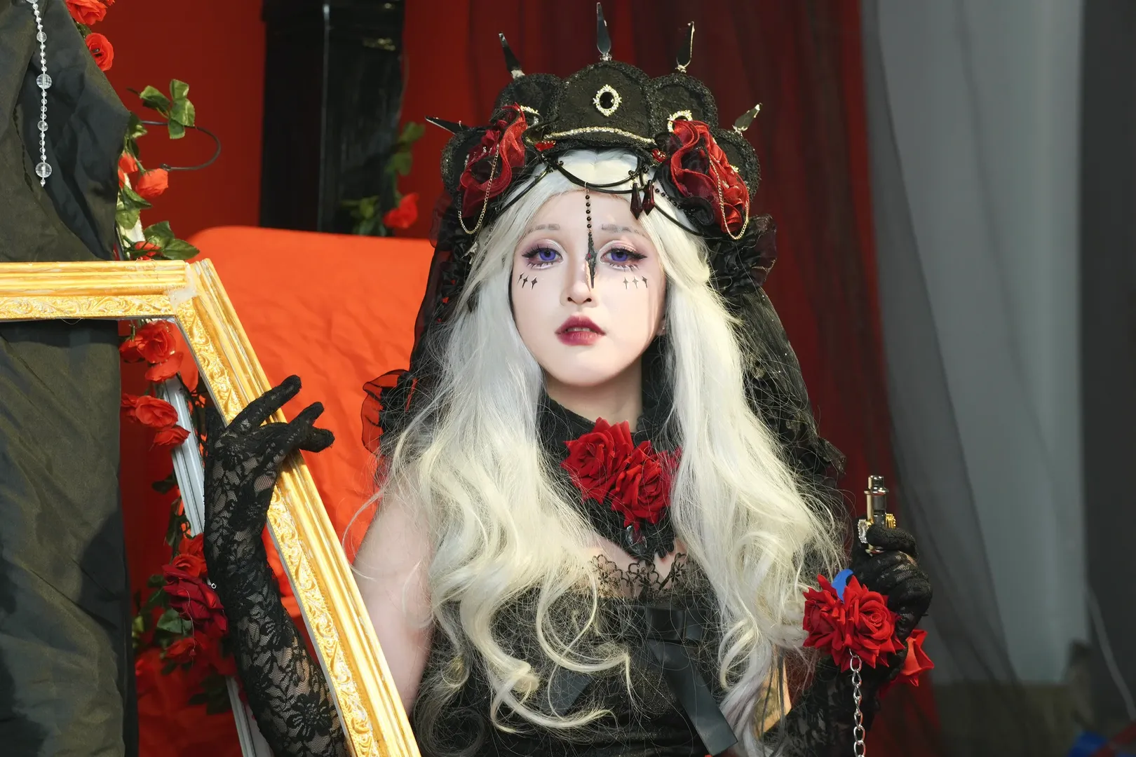 Identity V 第五人格, コスプレ撮影, ゴシック風コスプレ, 心理学者コスプレ, 長い夜写真 - 5枚目