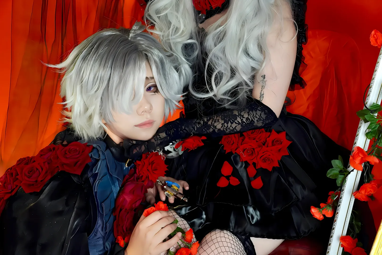 第五人格, 哥特风cosplay, 心理学家cos, 心患cos, 病患cos - 第2张