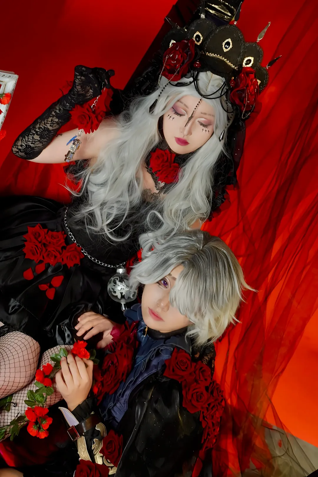 第五人格, 哥特风cosplay, 心理学家cos, 心患cos, 病患cos - 第3张