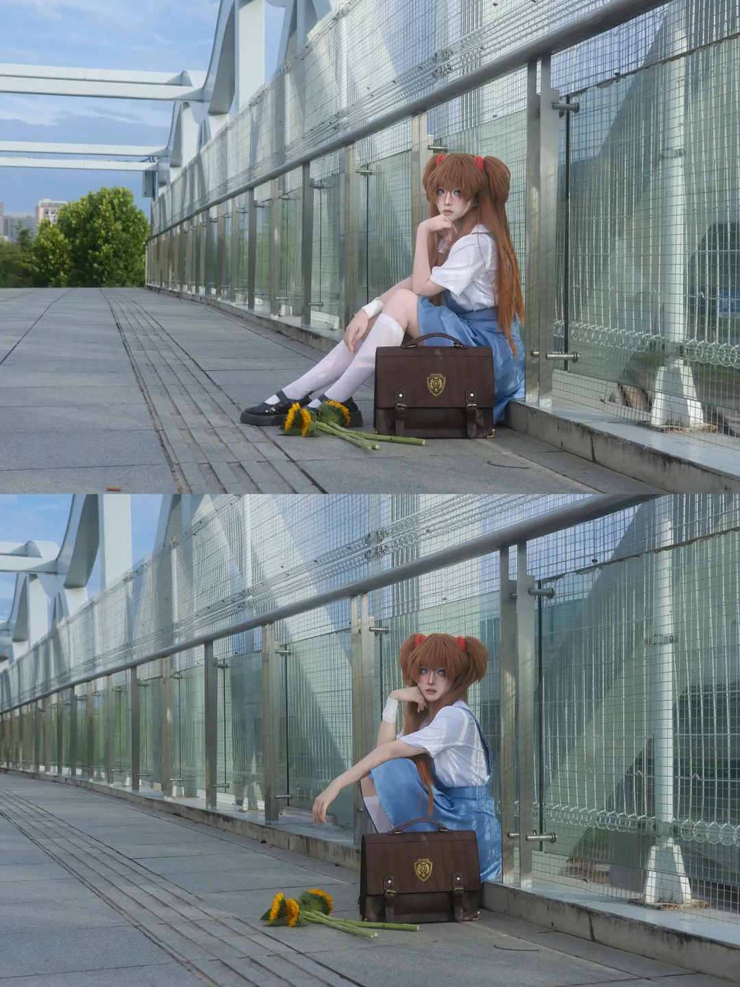 漫展, 明日香cos, 新世纪福音战士, 外景摄影, cosplay正片 - 第2张