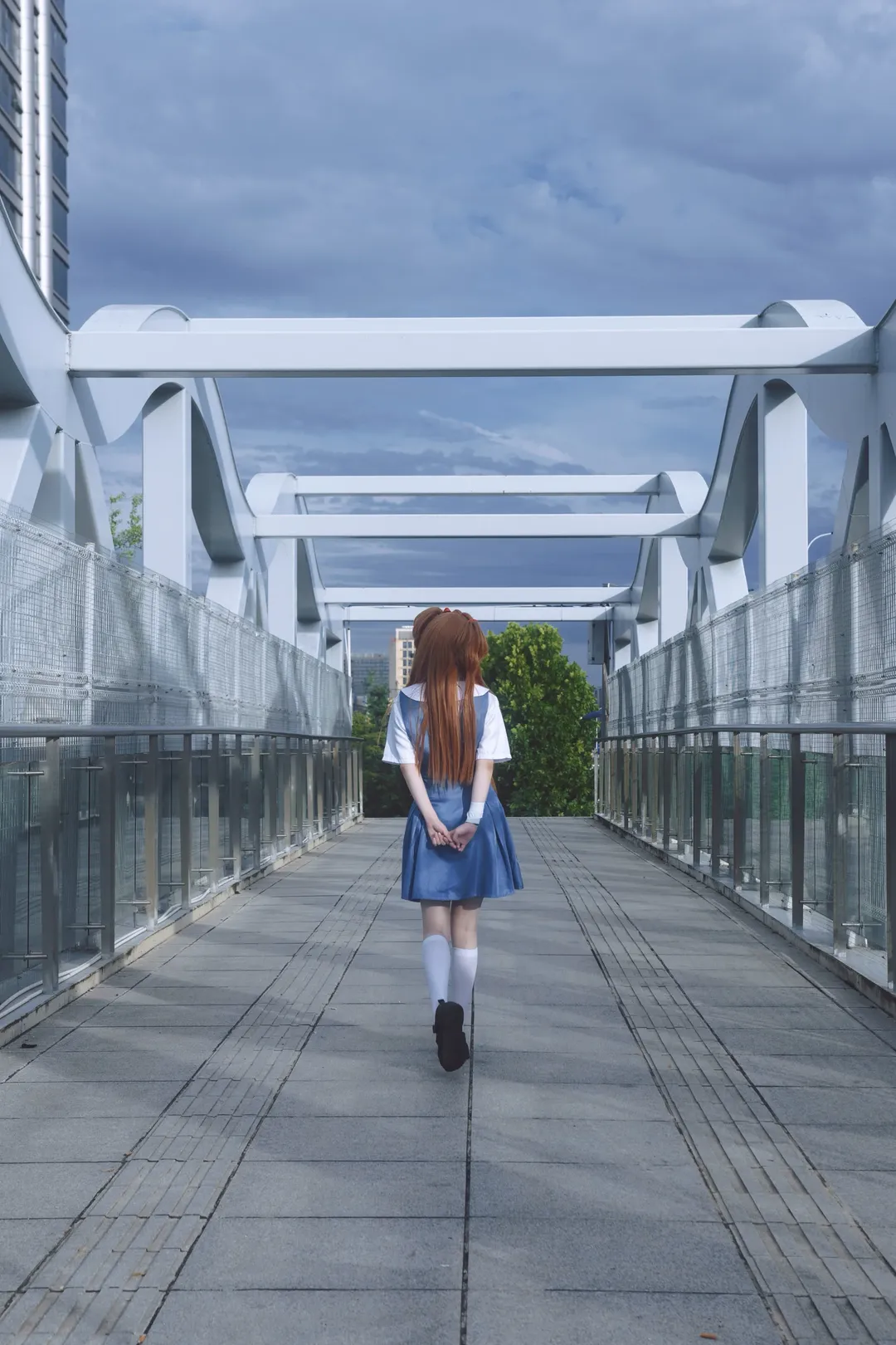 漫展, 明日香cos, 新世纪福音战士, 外景摄影, cosplay正片 - 第3张