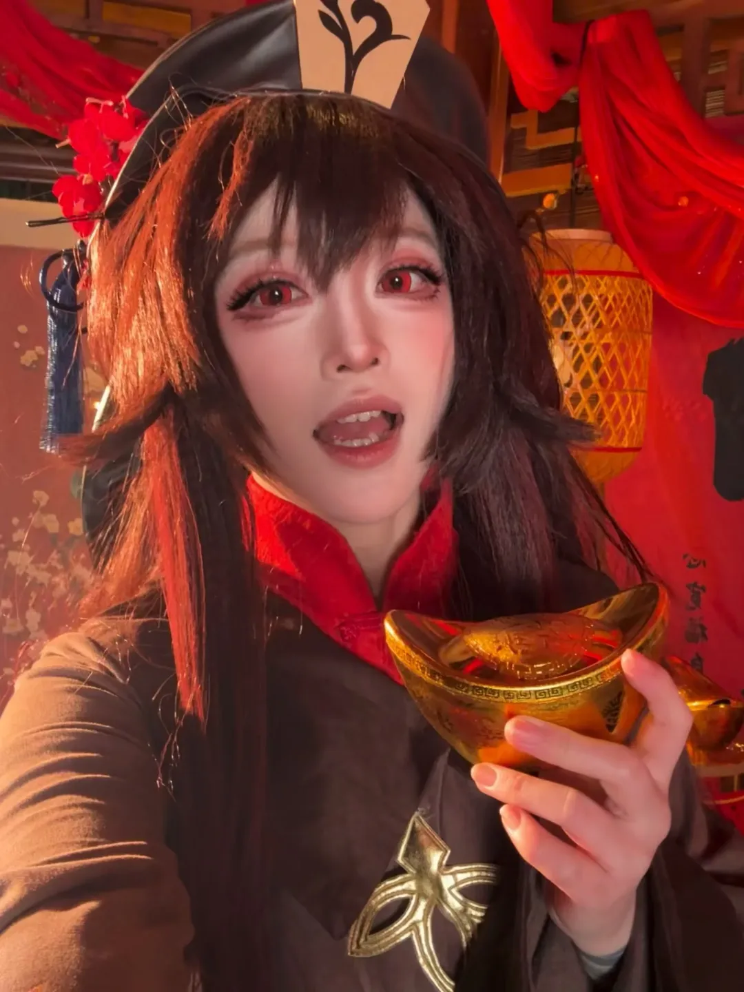 原神, 海灯节, 国风cos, 胡桃cos, 小年 - 第1张