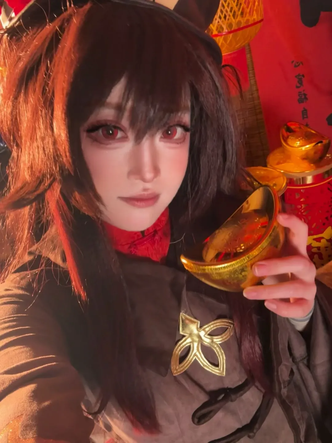 原神, 海灯节, 国风cos, 胡桃cos, 小年 - 第2张