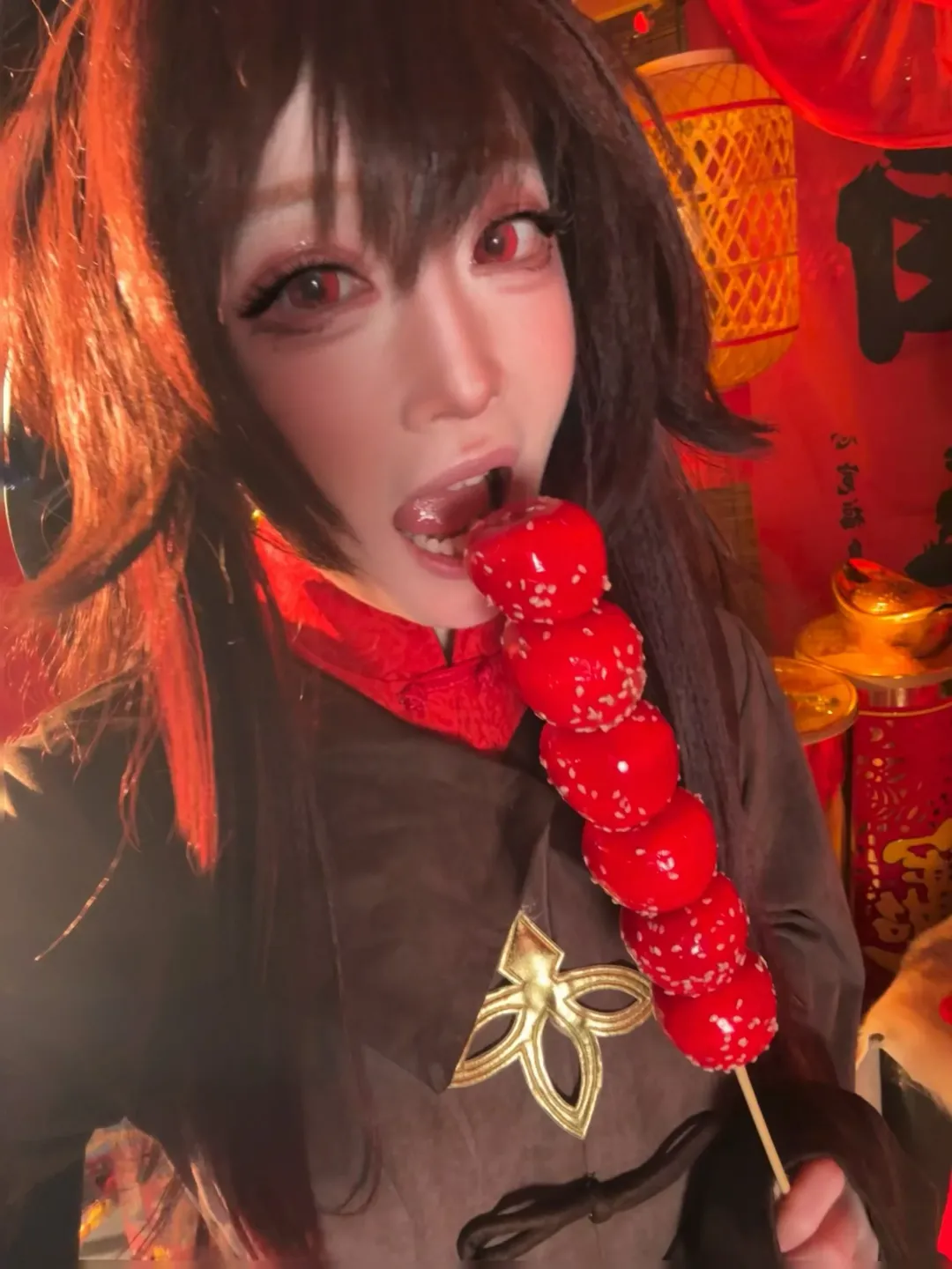 原神, 海灯节, 国风cos, 胡桃cos, 小年 - 第5张
