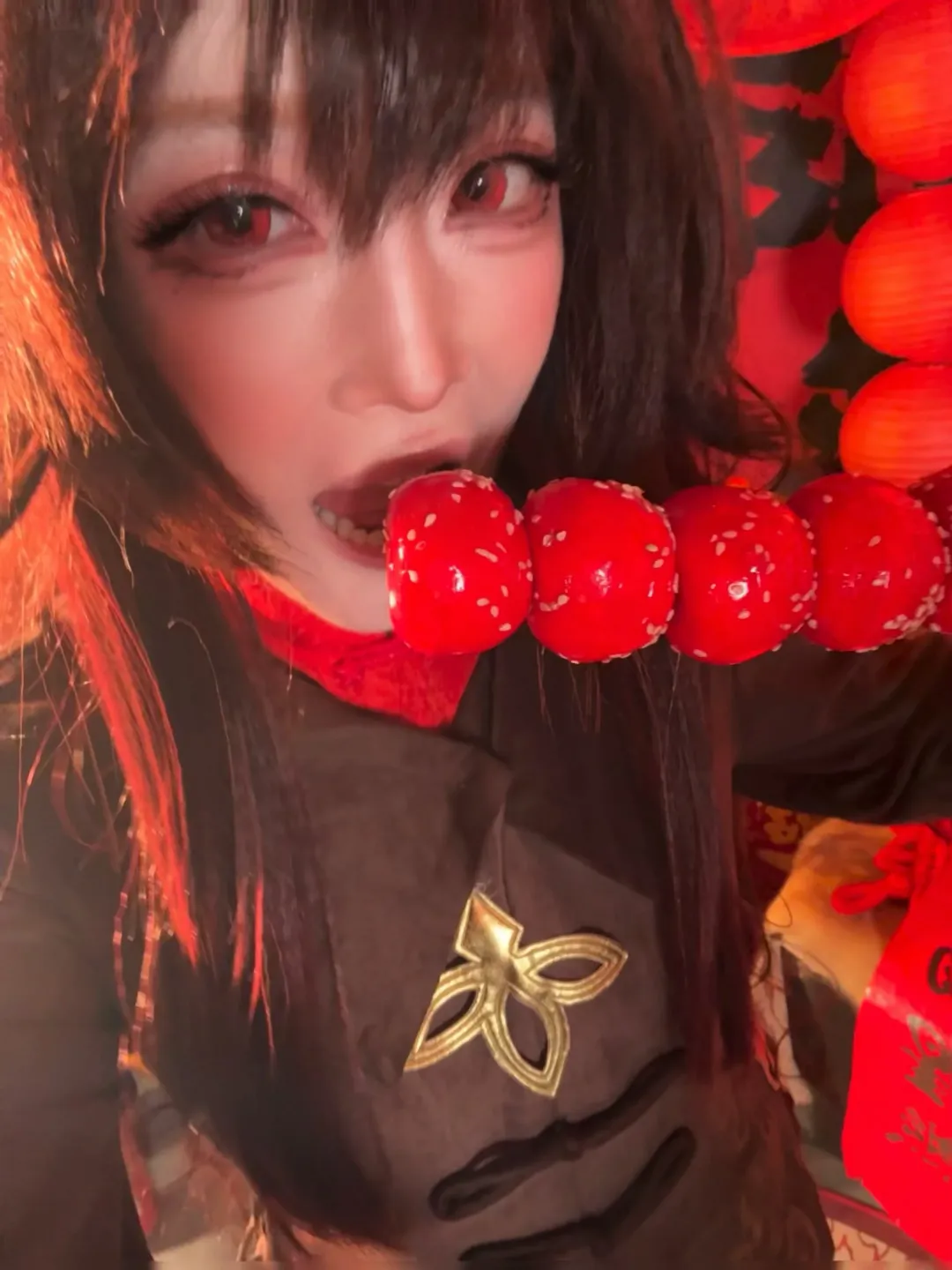 原神, 海灯节, 国风cos, 胡桃cos, 小年 - 第6张