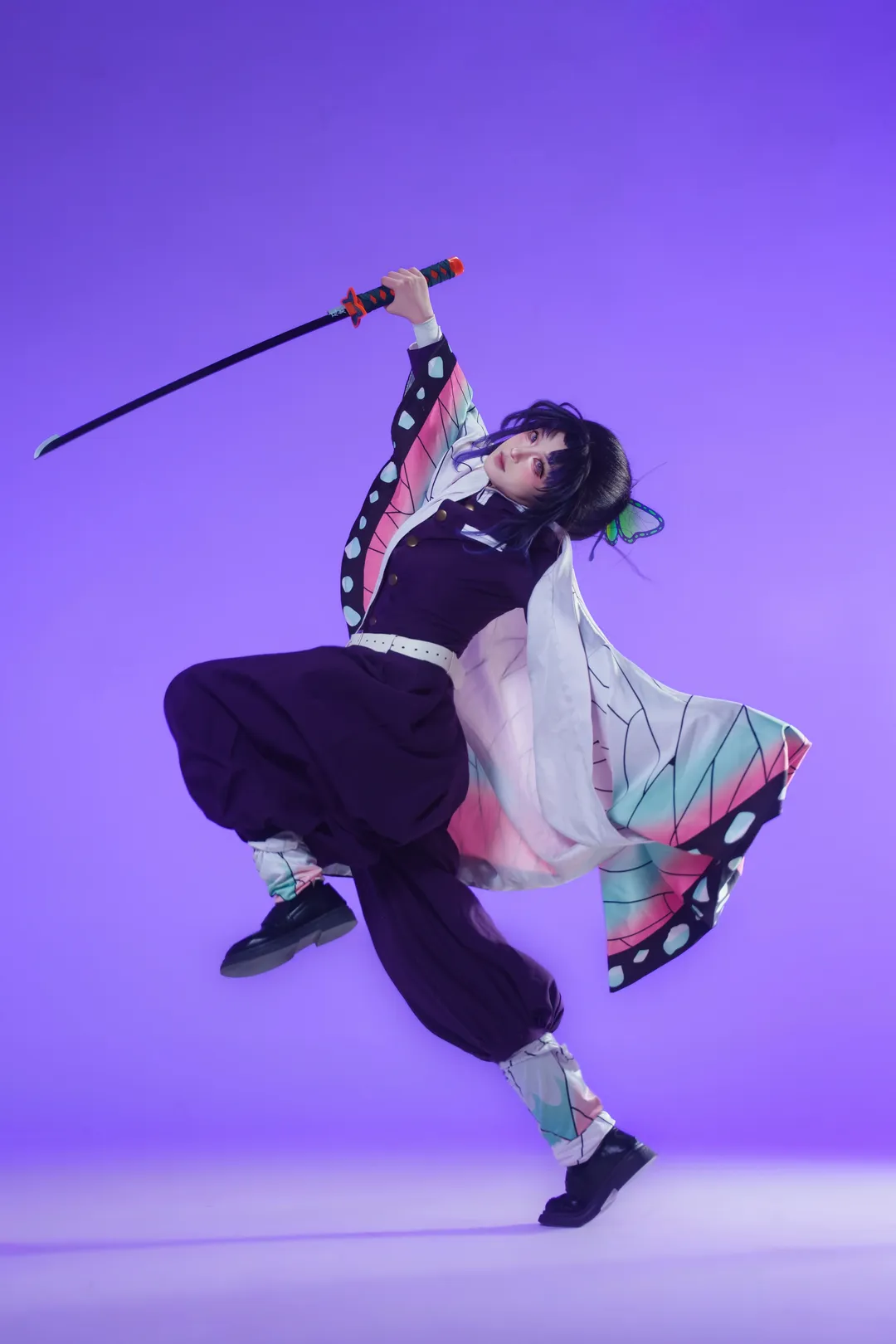 cosplay, 鬼滅之刃, 蝴蝶忍cos, 長沙米庫COS攝影棚, 蟲之呼吸 - 第4張