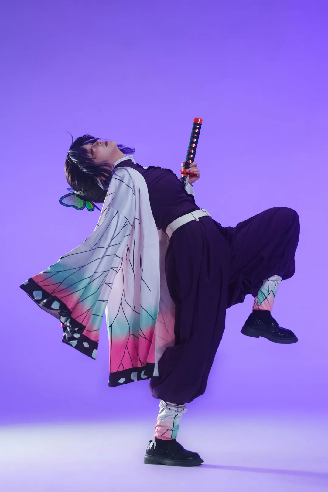 cosplay, 鬼滅之刃, 蝴蝶忍cos, 長沙米庫COS攝影棚, 蟲之呼吸 - 第6張