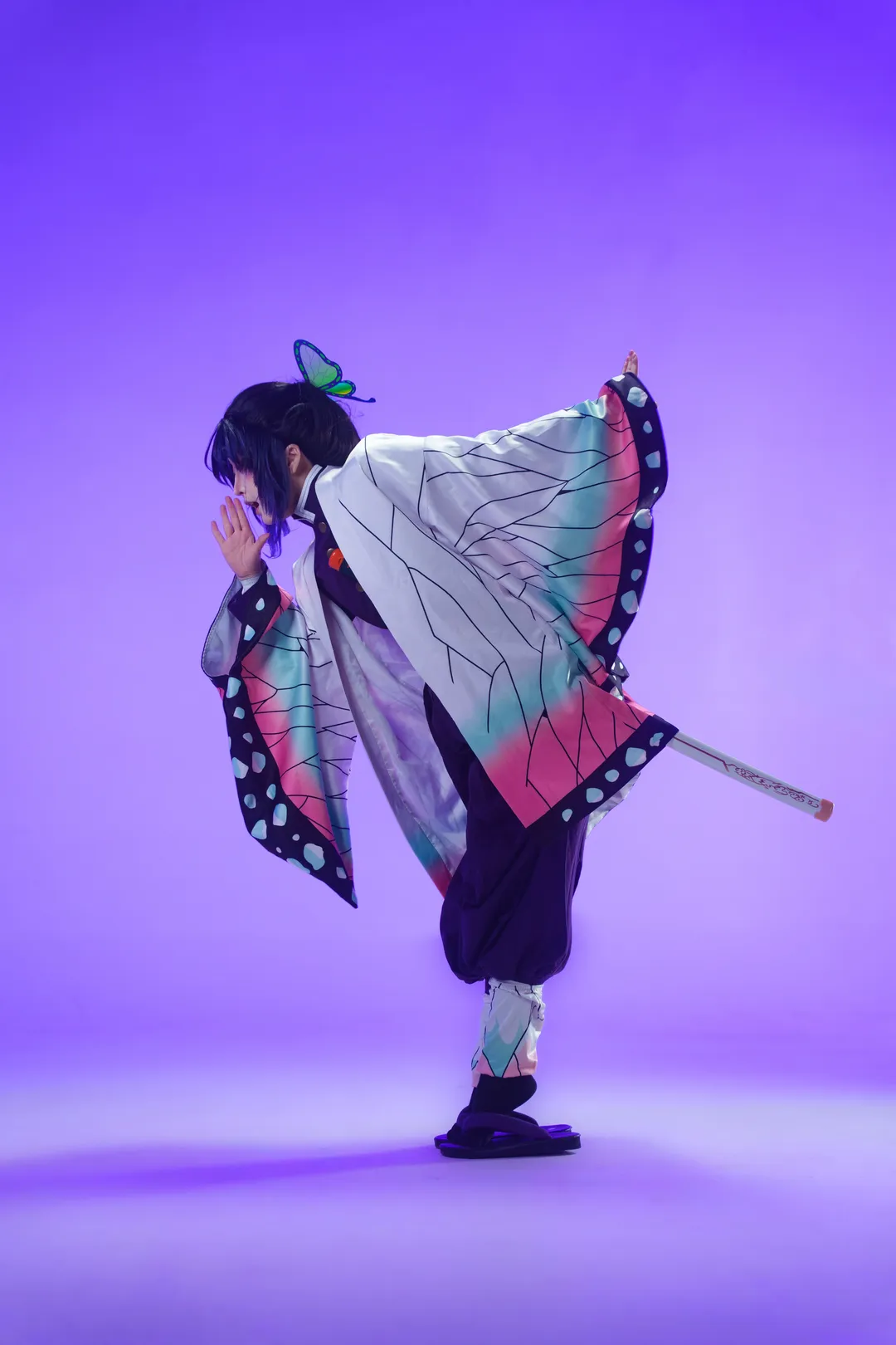 cosplay, 鬼滅之刃, 蝴蝶忍cos, 長沙米庫COS攝影棚, 蟲之呼吸 - 第8張