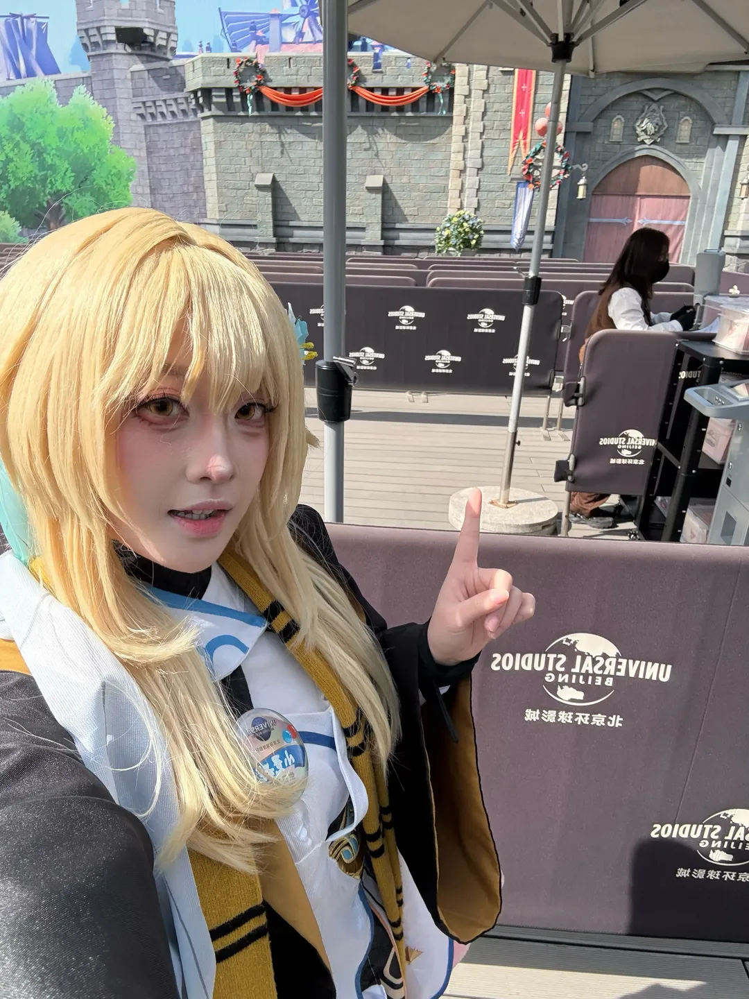 原神cos, cosplay日常, 北京環球影城, 北環聯動, 蒙德風穿搭