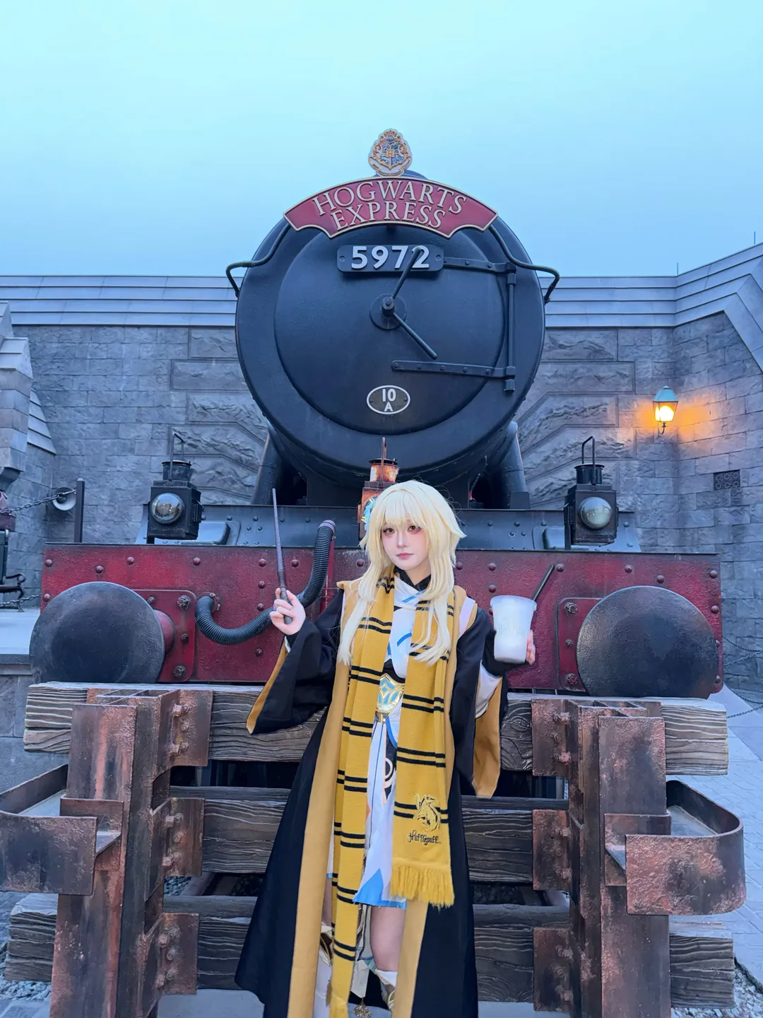 原神, コスプレコーディネート, 旅人コスプレ, ユニバーサル・スタジオ・北京, テーマパーク巡り