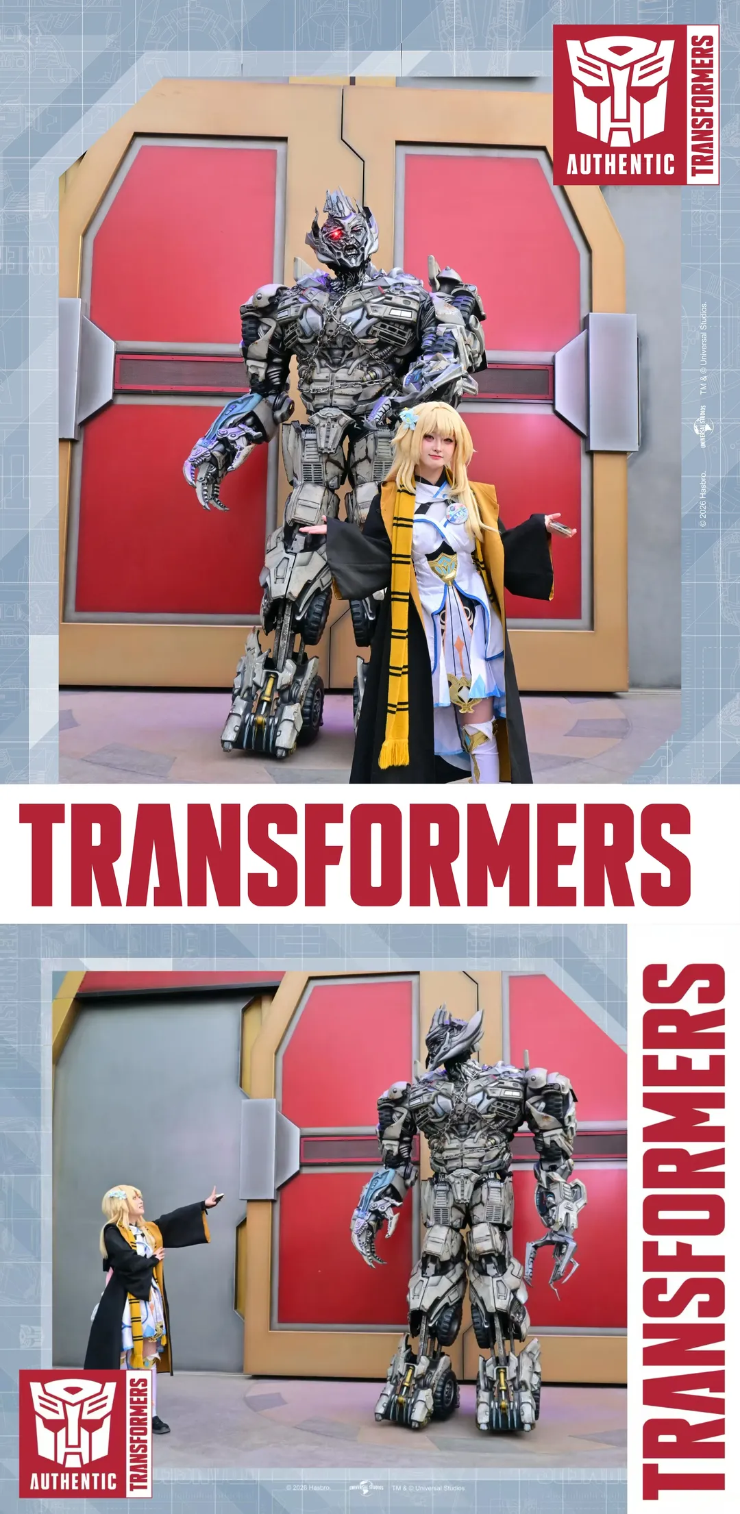 原神, コスプレコーディネート, 旅人コスプレ, ユニバーサル・スタジオ・北京, テーマパーク巡り - 3枚目