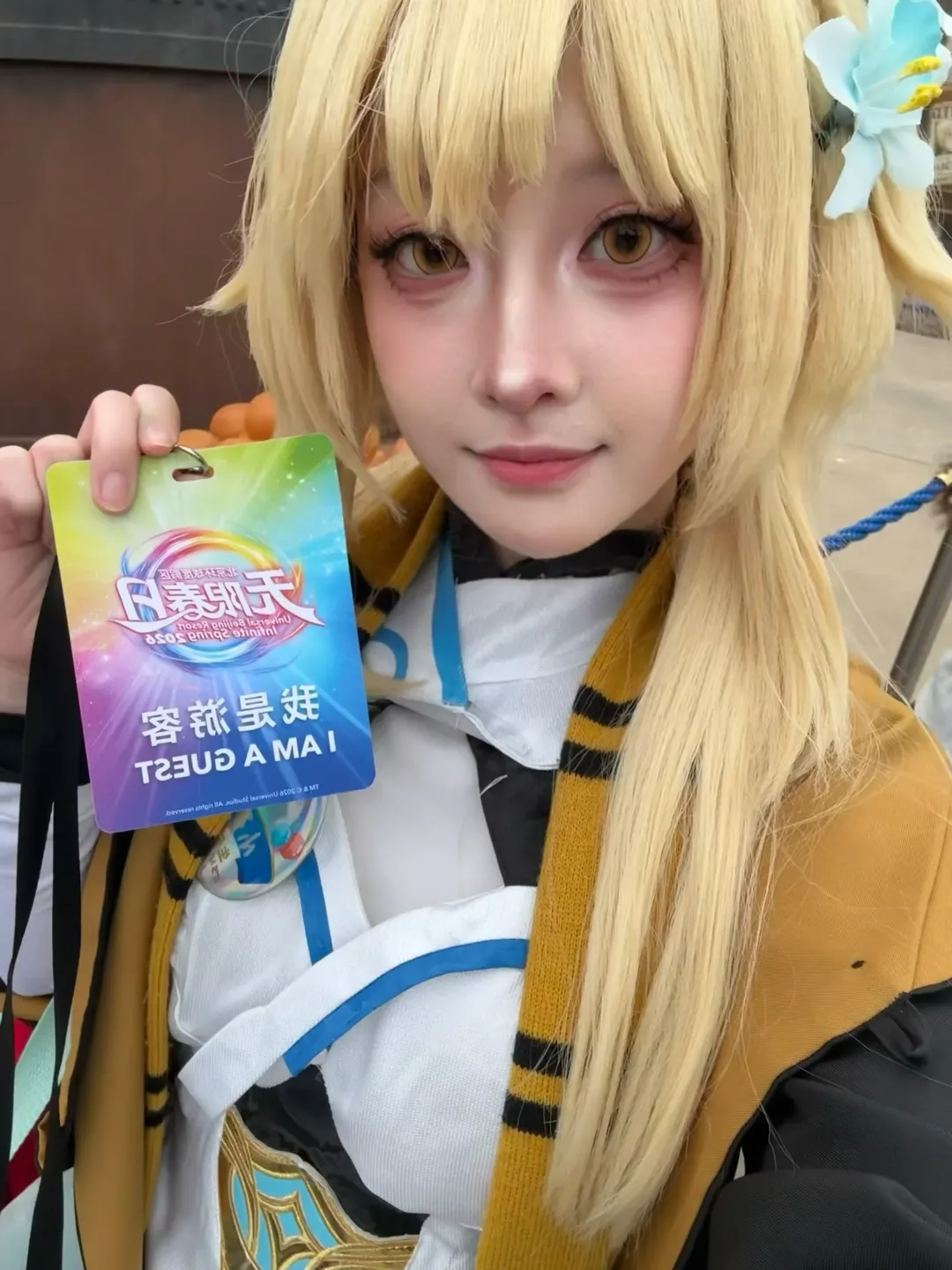 原神, コスプレコーディネート, 旅人コスプレ, ユニバーサル・スタジオ・北京, テーマパーク巡り - 6枚目