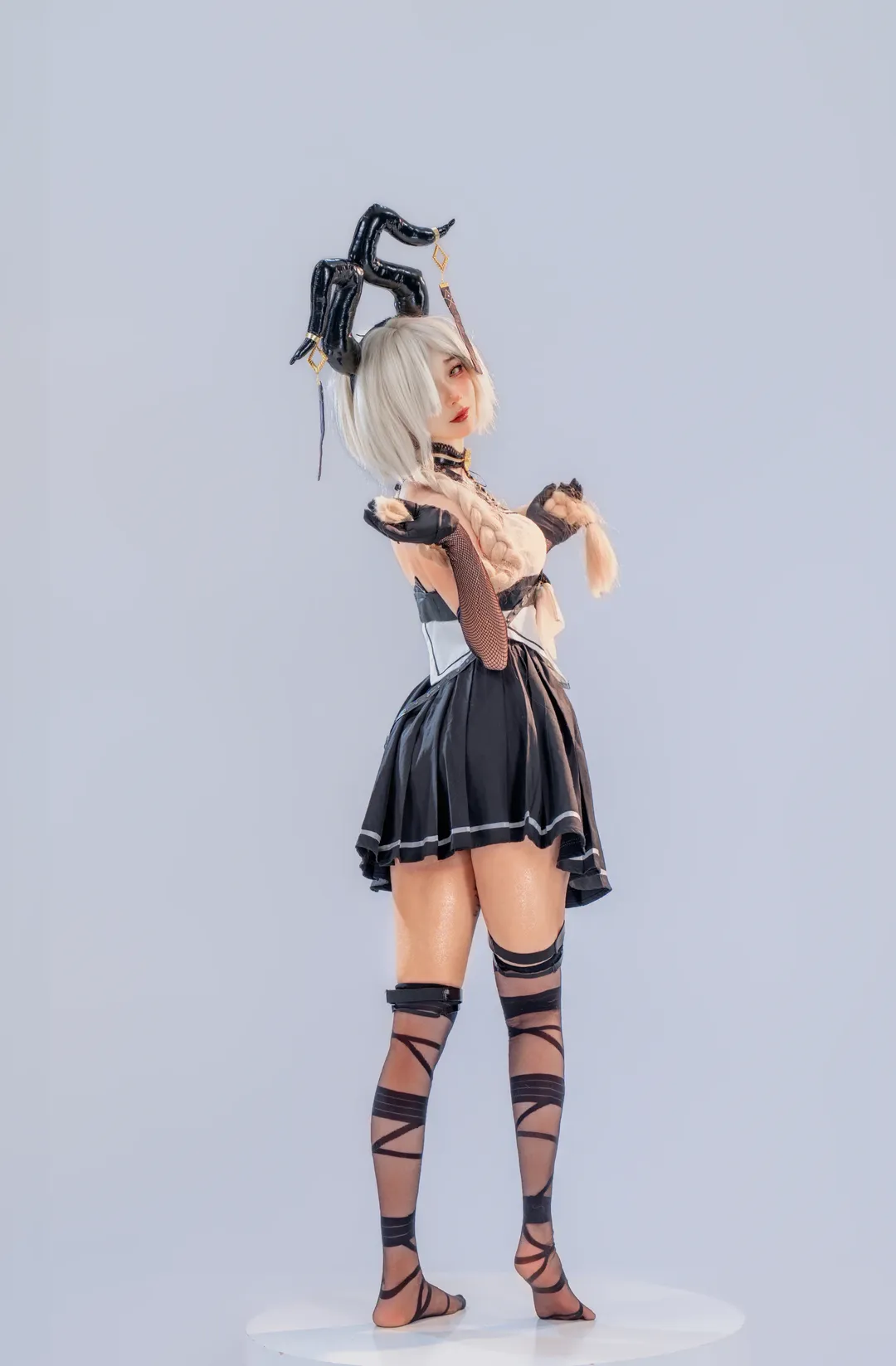 碧蓝航线, cosplay穿搭, 尾张cos, 黑皮cos, 机能风摄影