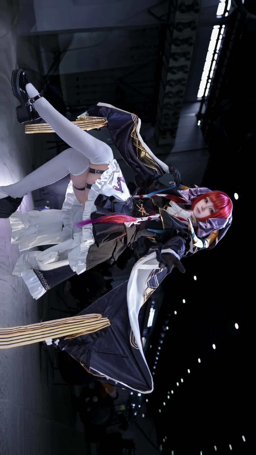 白丝穿搭, 修女cos, 反差萌, 宝钟玛琳cos, hololive - 第5张