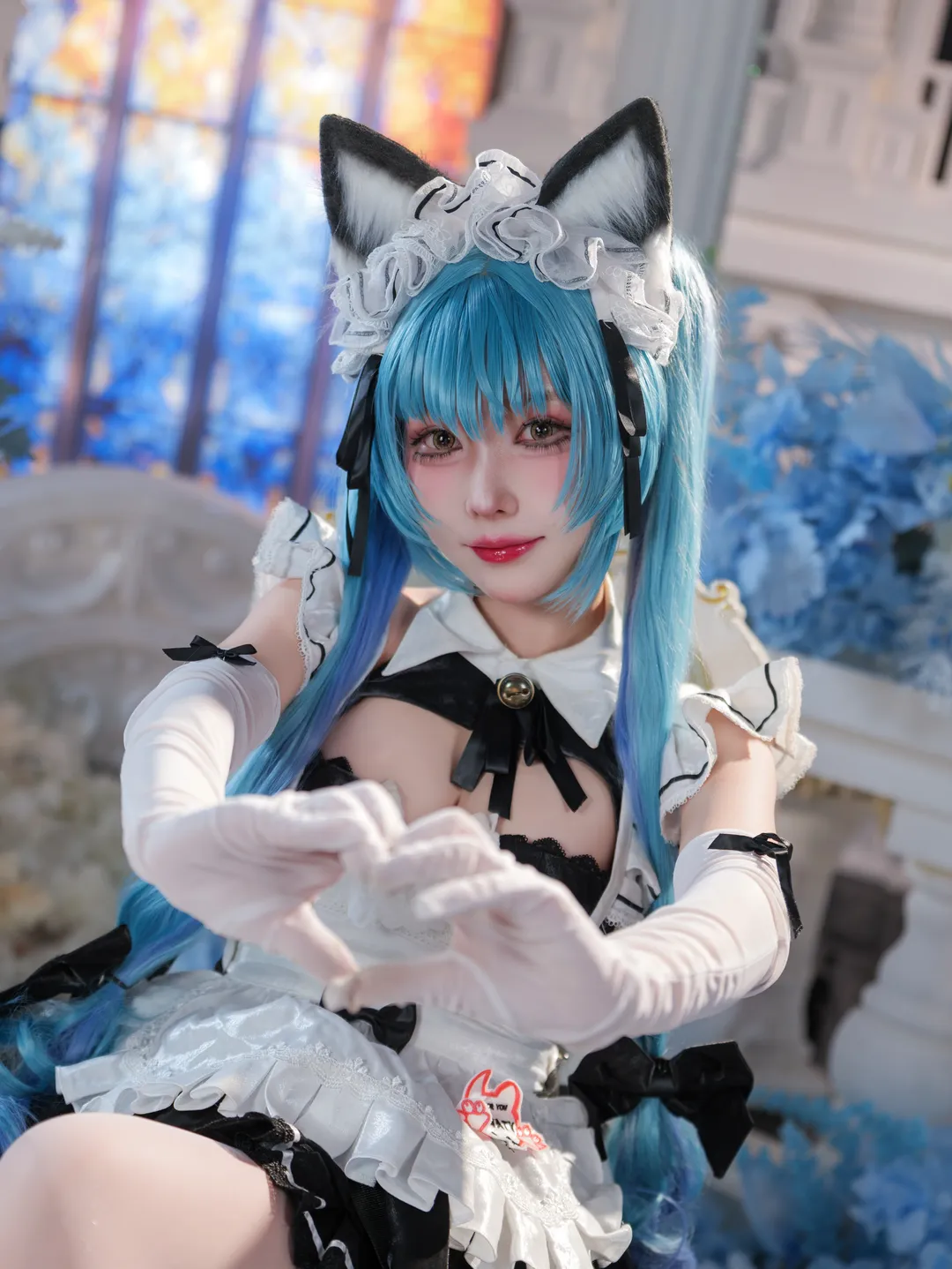 角色扮演, 女仆装, 二次元cosplay, 胜利女神NIKKE, 普丽瓦蒂cos - 第1张
