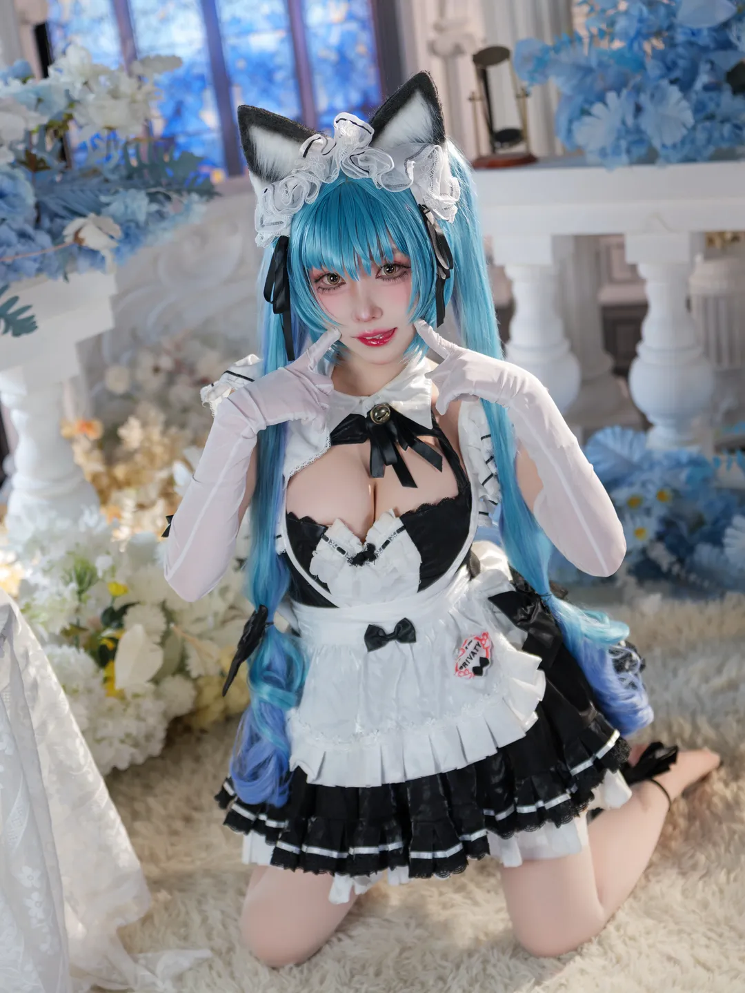 角色扮演, 女仆装, 二次元cosplay, 胜利女神NIKKE, 普丽瓦蒂cos - 第2张