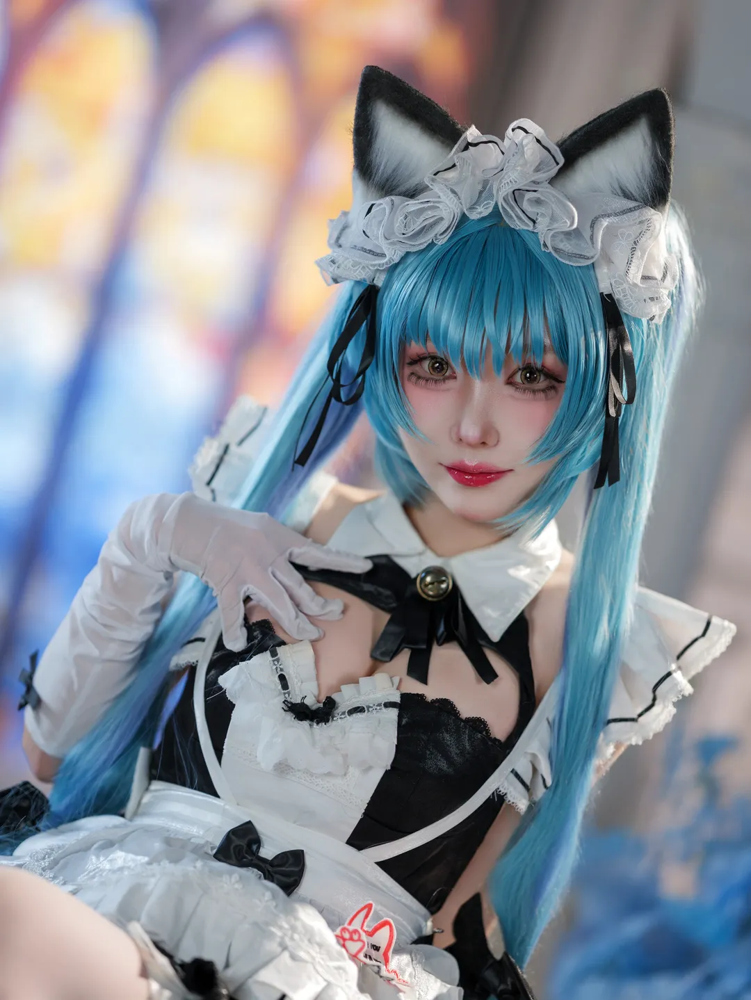 角色扮演, 女仆装, 二次元cosplay, 胜利女神NIKKE, 普丽瓦蒂cos - 第3张