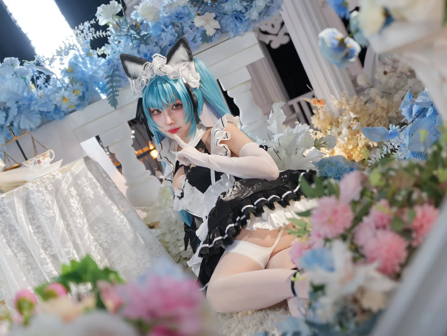 角色扮演, 女仆装, 二次元cosplay, 胜利女神NIKKE, 普丽瓦蒂cos
