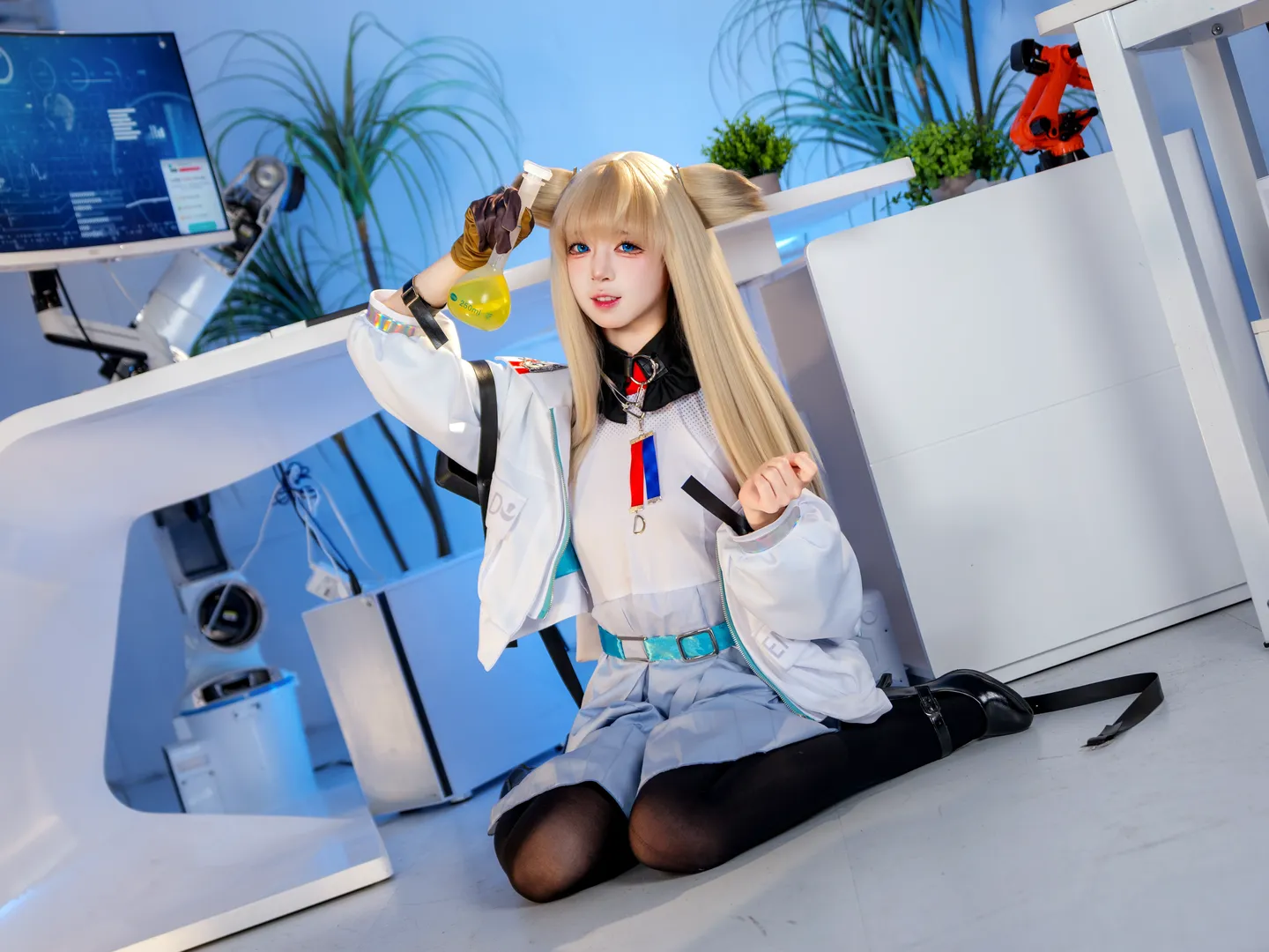 cosplay, Arknights: Endfield, Anime cosplay, Black tights outfit, Perlica cosplay - Image 7