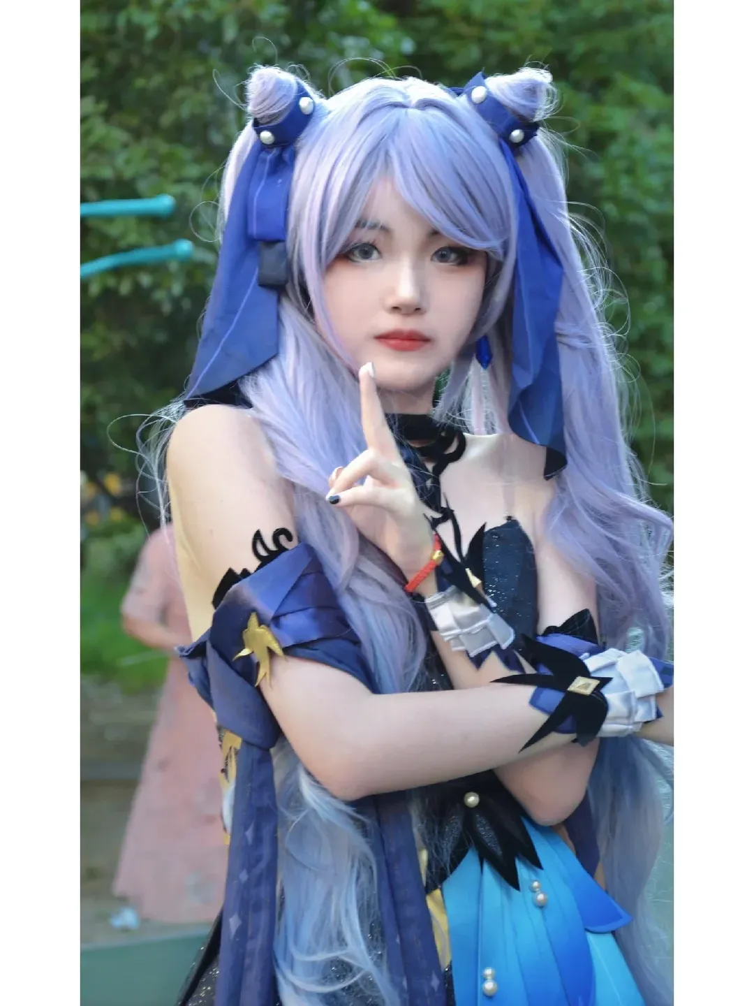 原神, 户外摄影, 刻晴cos, cosplay日常, 新手coser - 第2张