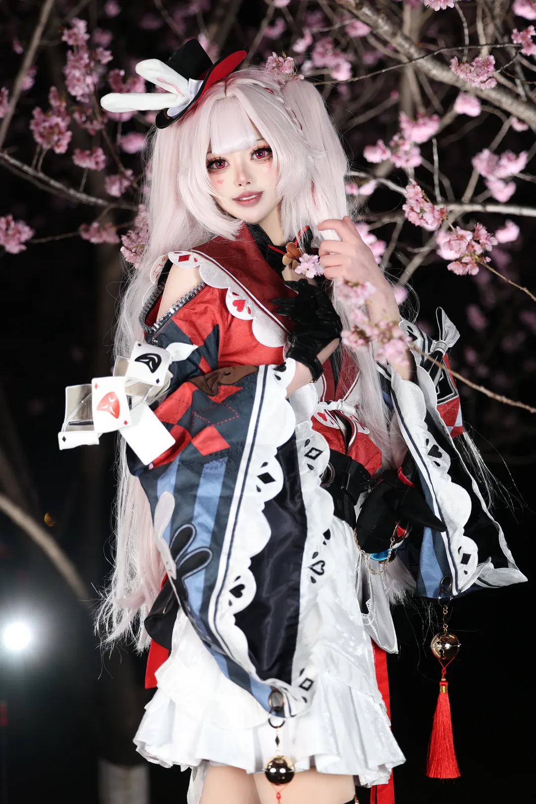 崩坏星穹铁道, 二次元cosplay, 火花cos, 外景摄影, 夜樱cos - 第2张