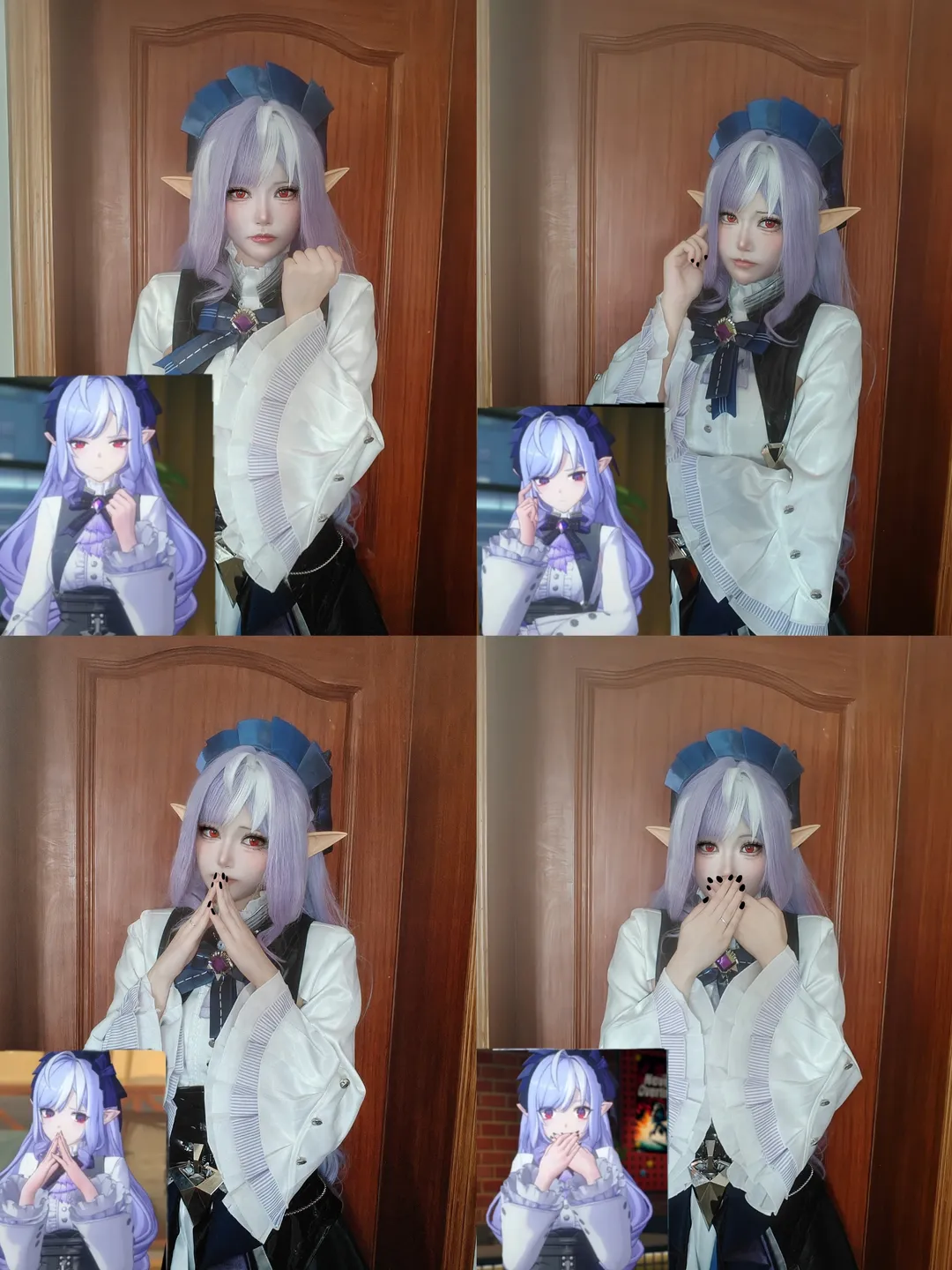 绝区零, 薇薇安cos, cosplay分享, 精灵耳cos, 二次元妆容 - 第1张