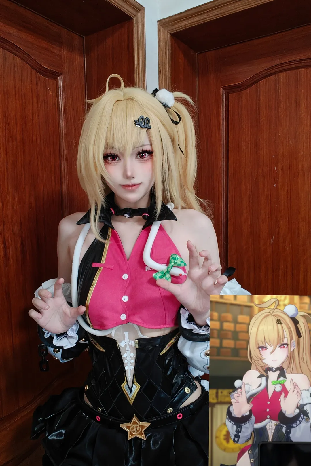 绝区零, 希希芙cos, cosplay, 二次元穿搭, 小蛇发夹