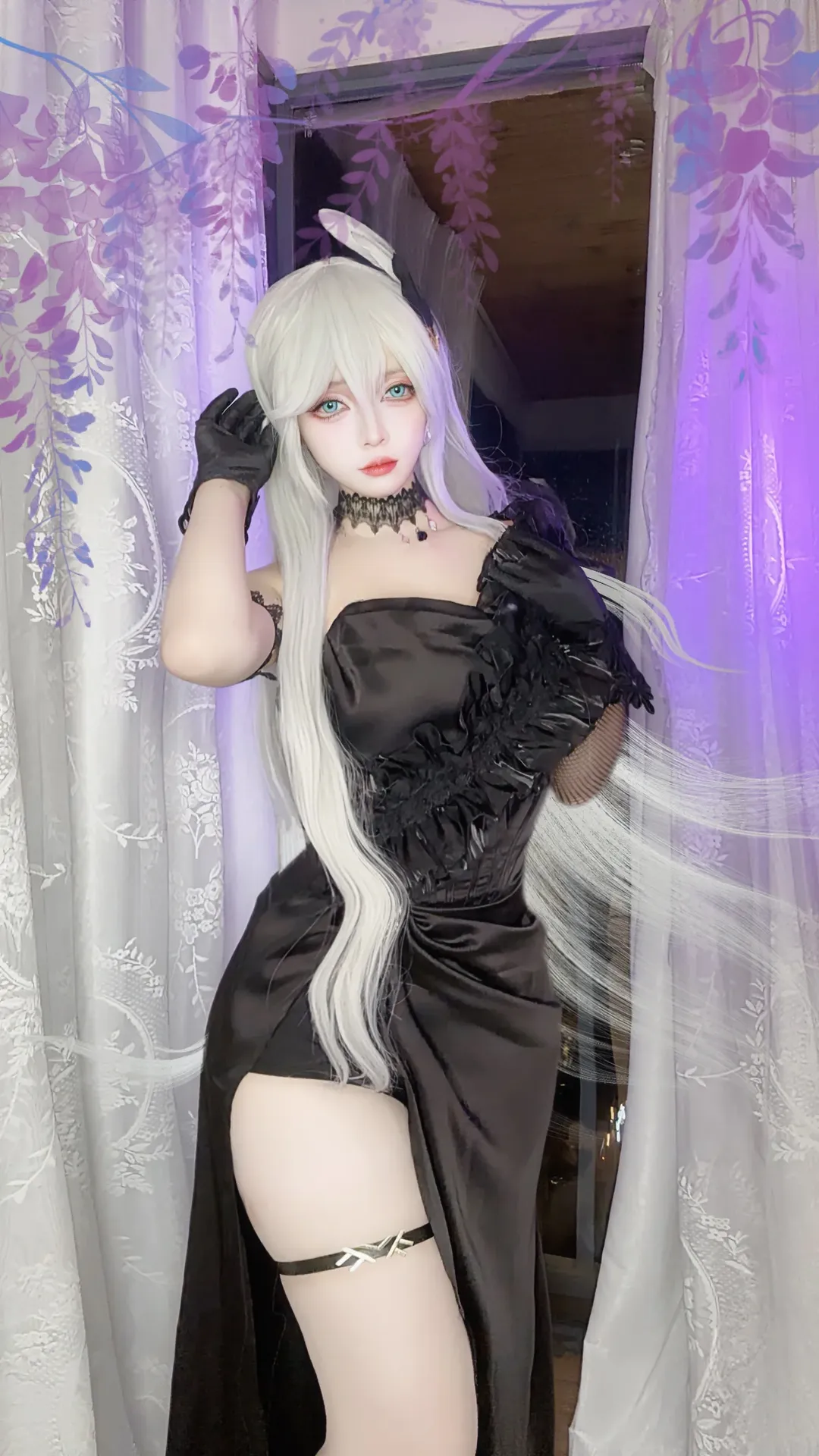 二次元, cosplay, 崩坏三, 塞西莉亚cos, 礼服
