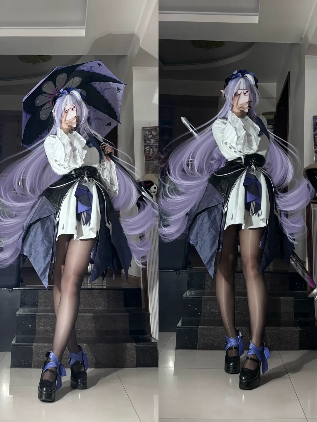 角色扮演, 绝区零, 薇薇安cos, 二次元穿搭, cosplay试衣 - 第1张