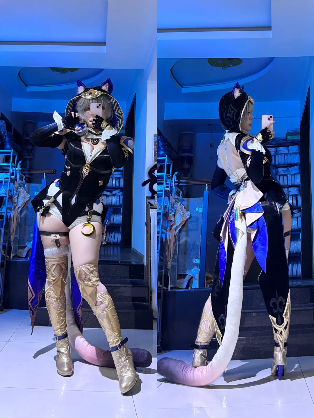 赛飞儿cos, 崩坏星穹铁道, 星穹铁道cosplay, 三分妄想cos服, 皮衣特装测评 - 第1张