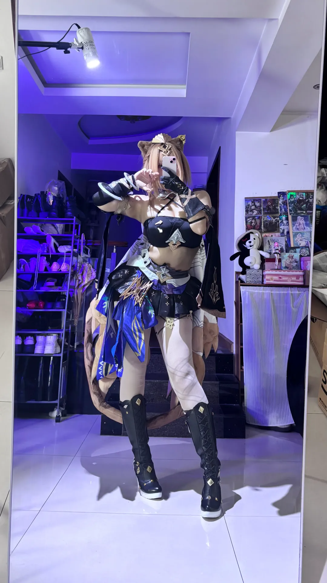 崩坏3, 二次元cos, cosplay试衣, C服穿搭, 帕朵菲利斯cos - 第2张