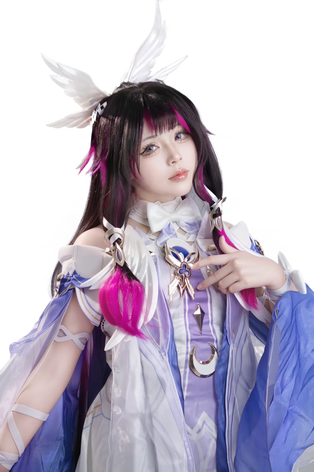 二次元少女, 原神cos, cosplay正片, 白棚摄影, 仙侠风cos - 第4张