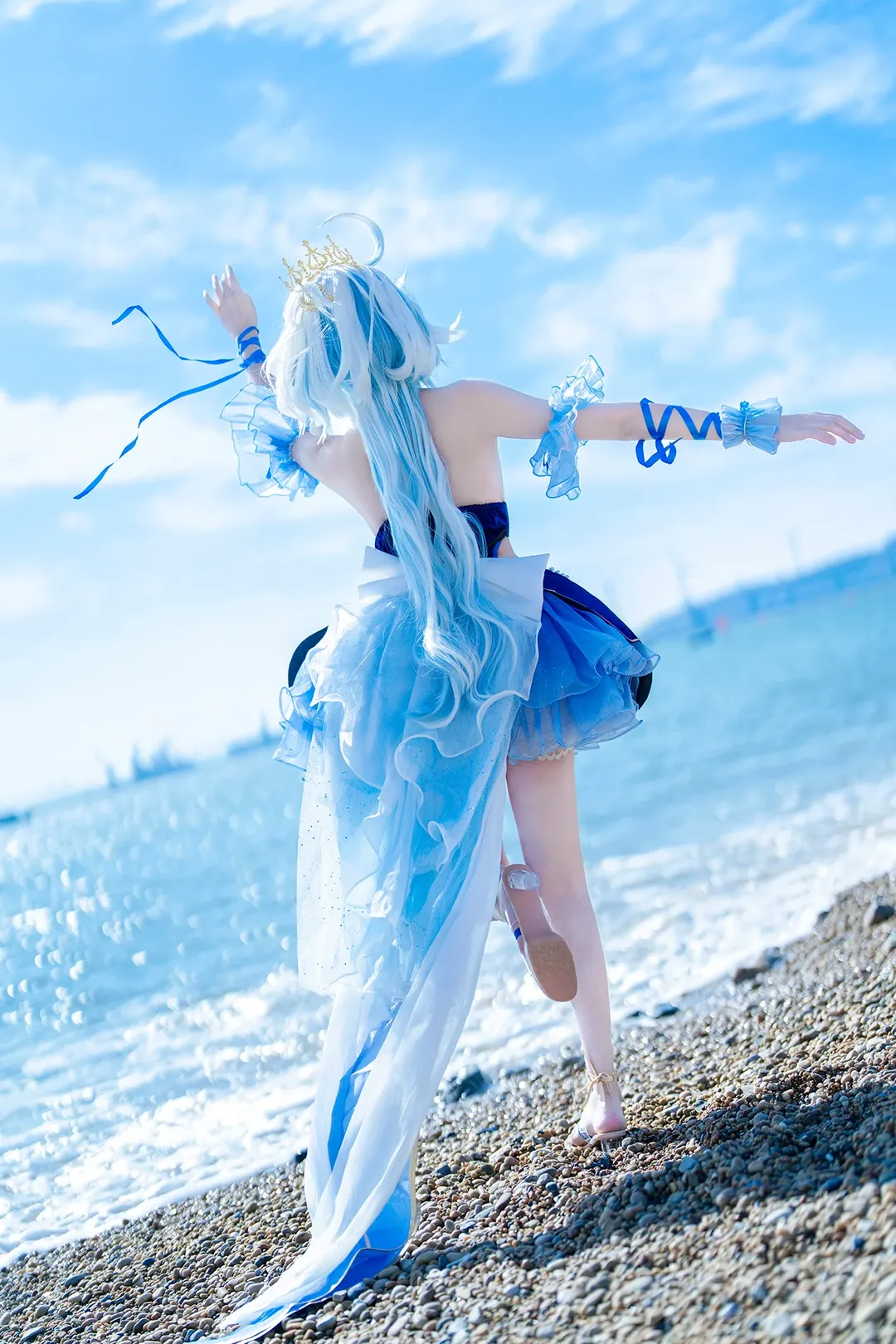 原神, 海辺の写真, フリーナ コスプレ, コスプレ日常, 原神コスプレ - 3枚目