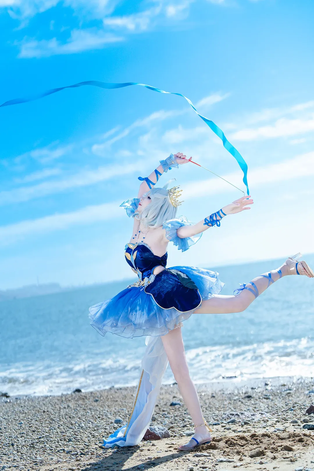 原神, フリーナ コスプレ, フォンテーヌ, 屋外コスプレ, フォカロルス