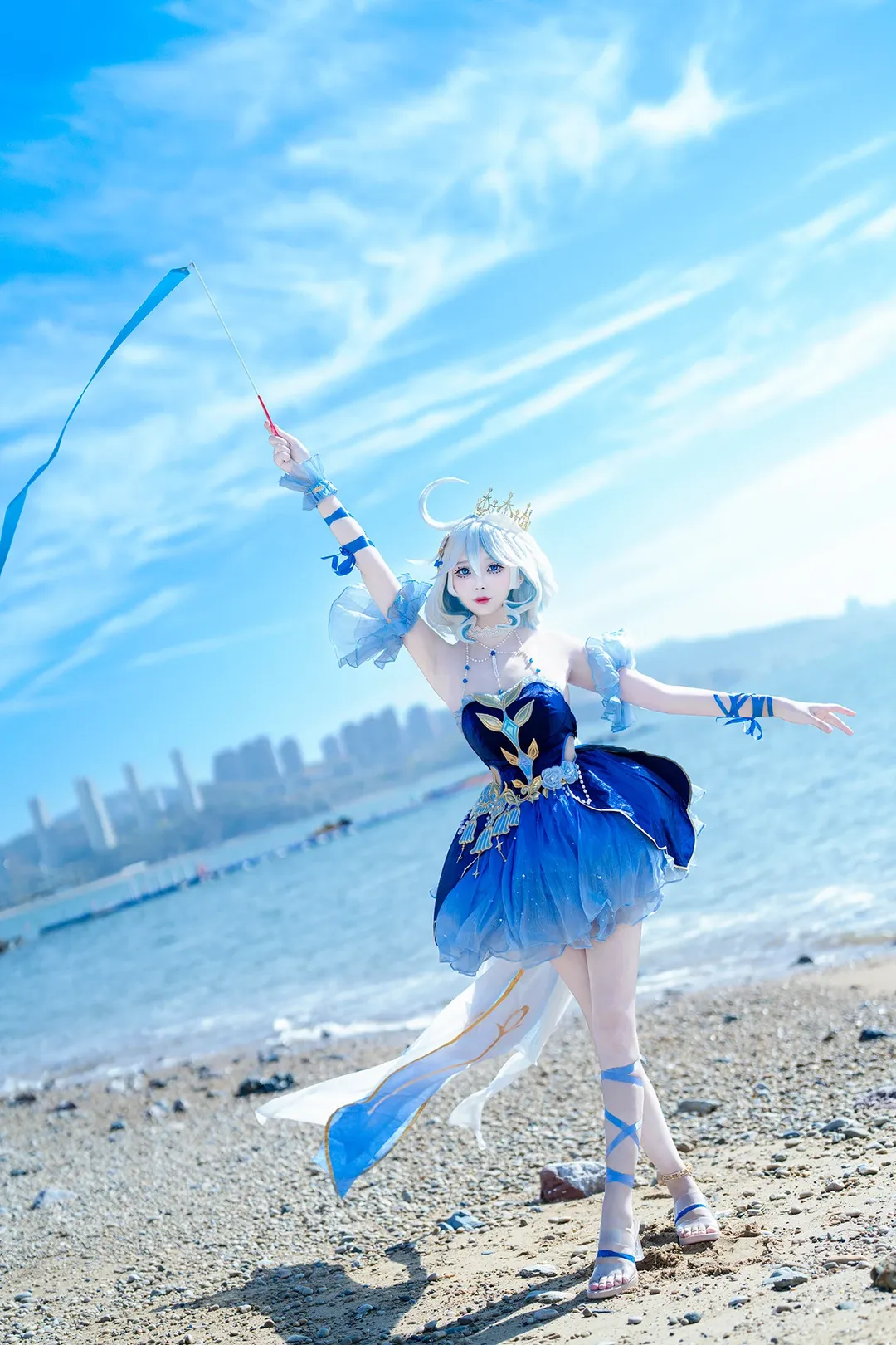 原神, 芙宁娜cos, 枫丹, 户外cos, 芙卡洛斯 - 第2张