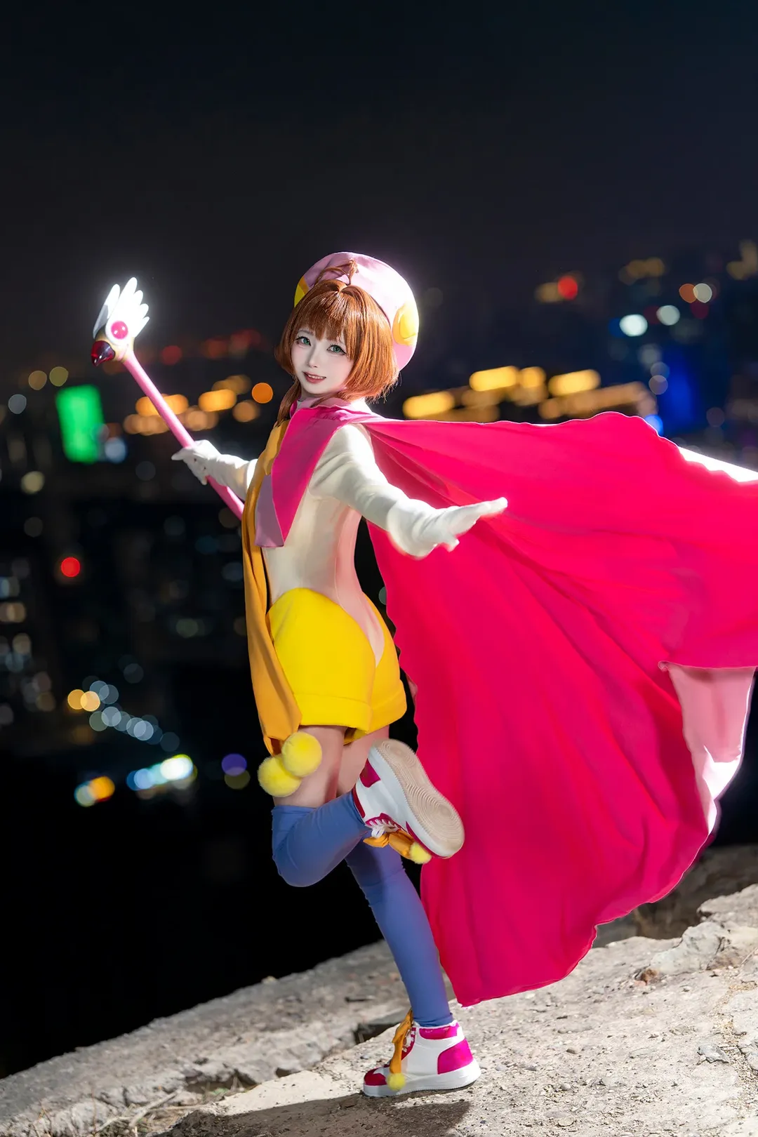 魔法少女, 木之本樱cos, 魔卡少女樱, cosplay分享, 百变小樱