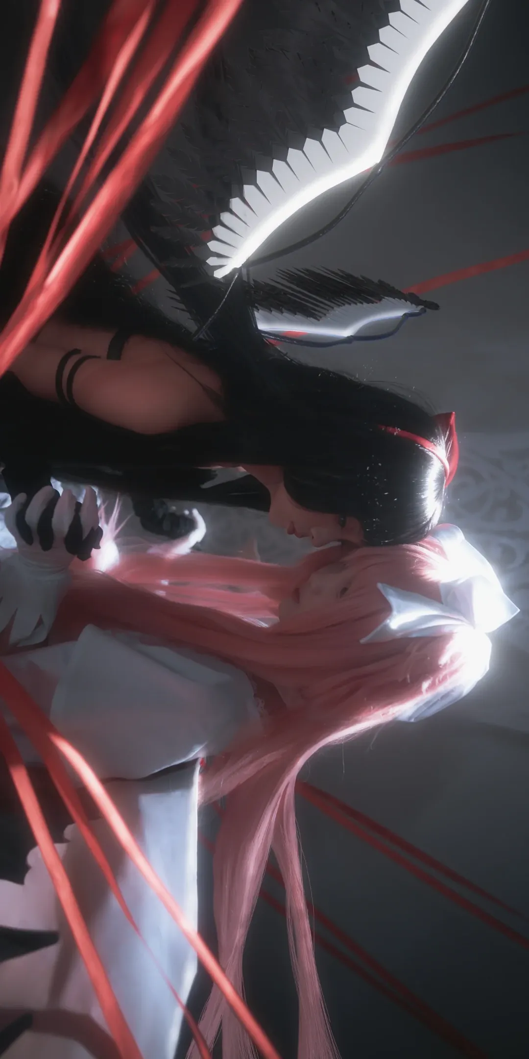 鹿目圆cos, 魔法少女小圆, 双人cosplay, 晓美焰cos, 圆焰 - 第9张